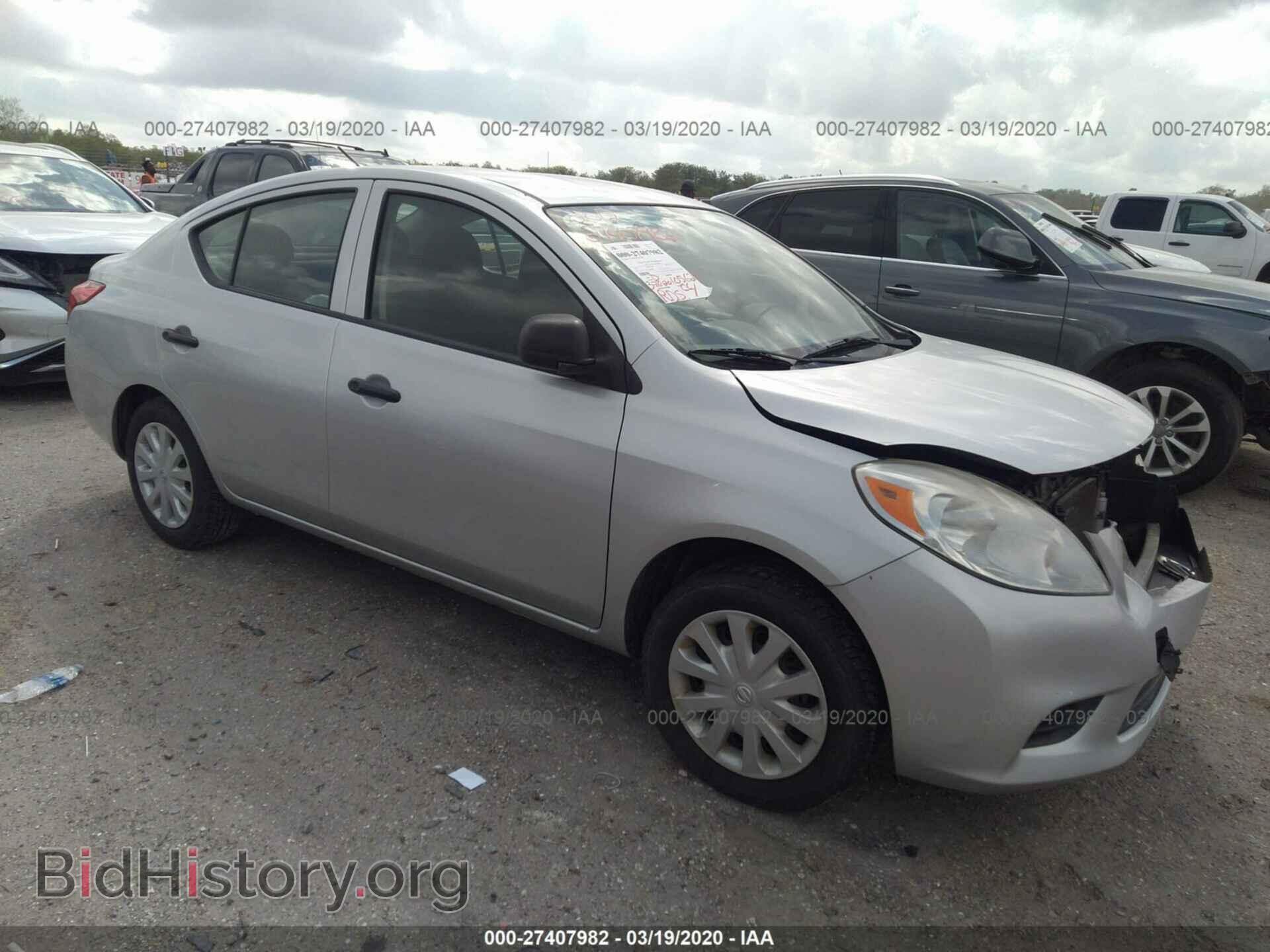 Фотография 3N1CN7AP3CL859385 - NISSAN VERSA 2012
