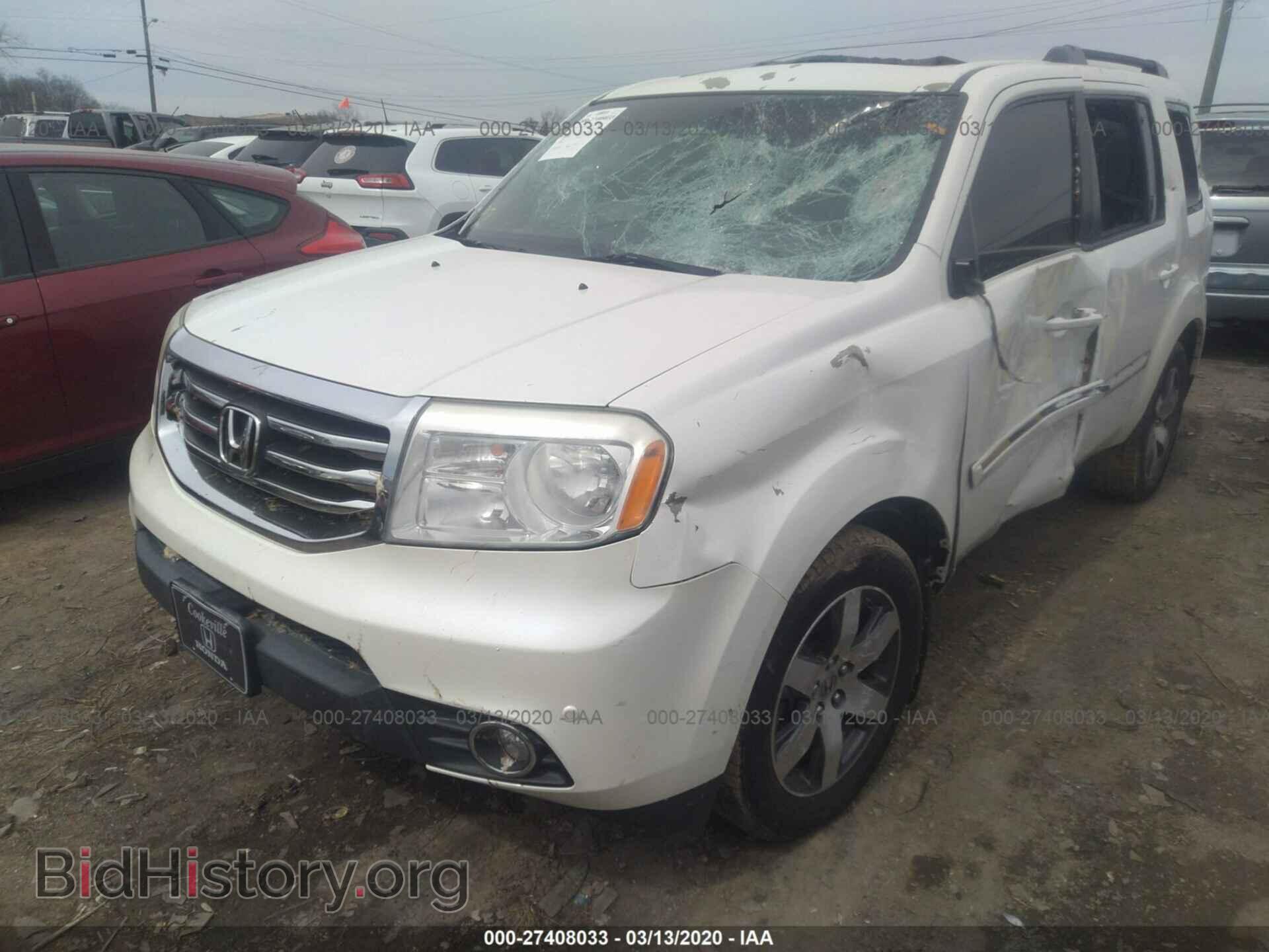 2012 HONDA PILOT - VIN: 5FNYF4H94CB041569 - Фото 2