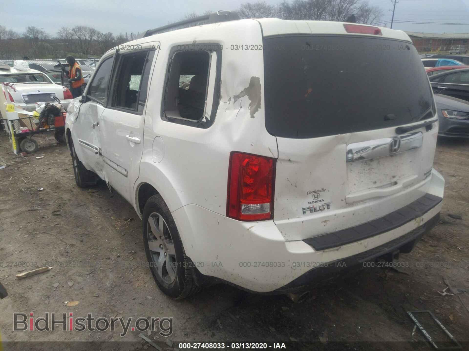 2012 HONDA PILOT - VIN: 5FNYF4H94CB041569 - Фото 3