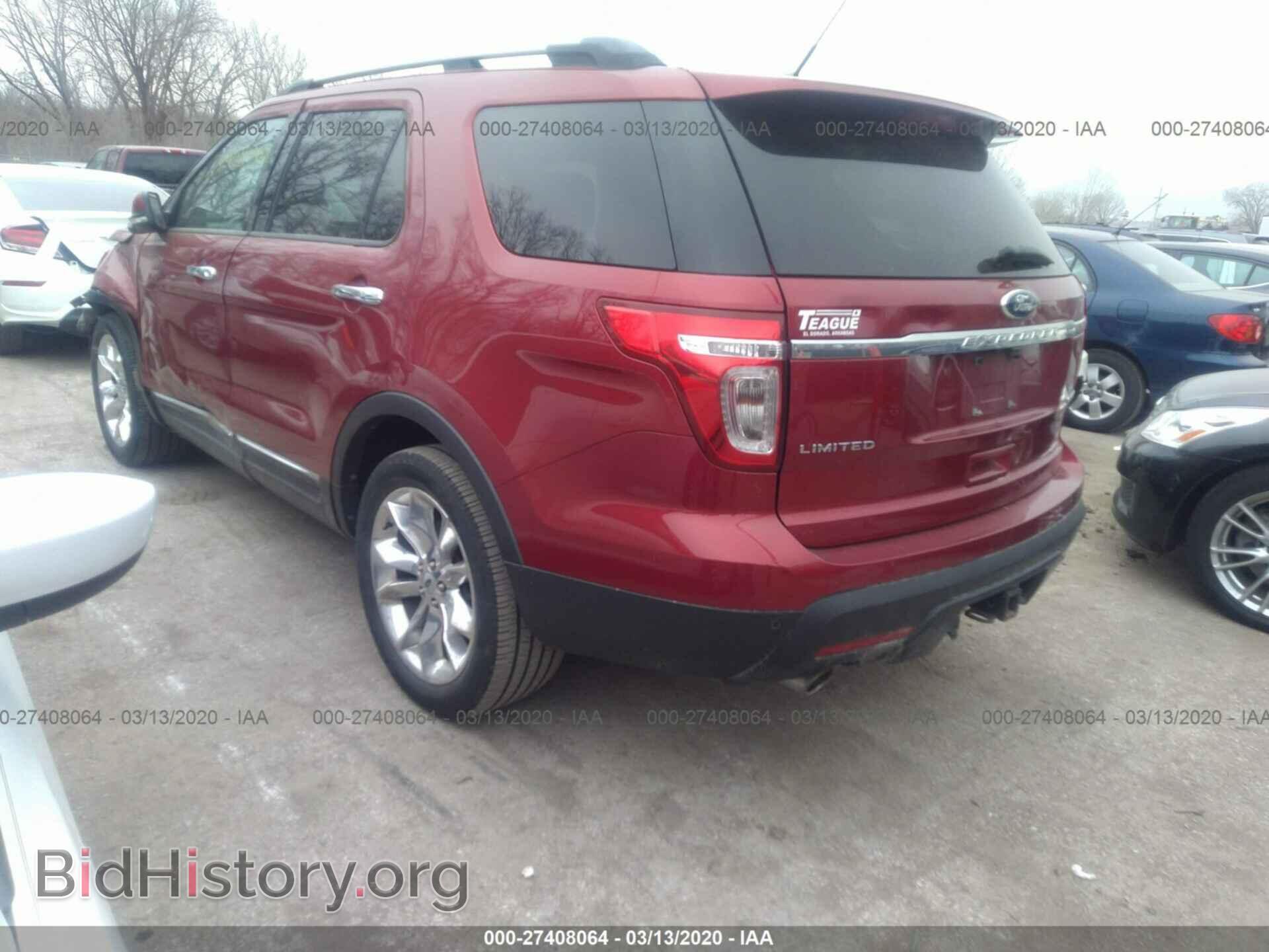2013 FORD EXPLORER - VIN: 1FM5K7F87DGA49209 - Photo 3