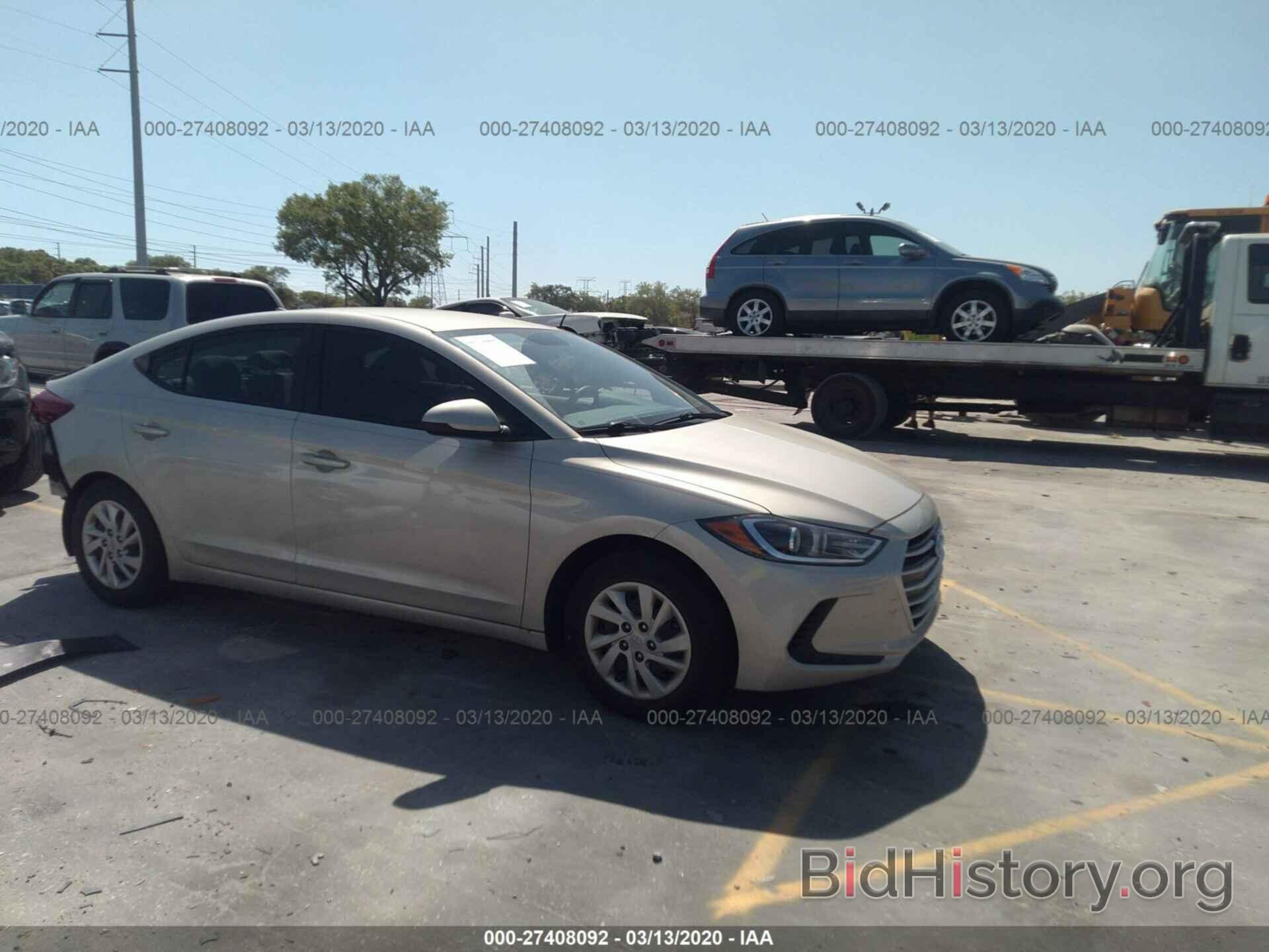 Photo KMHD74LF1HU090182 - HYUNDAI ELANTRA 2017