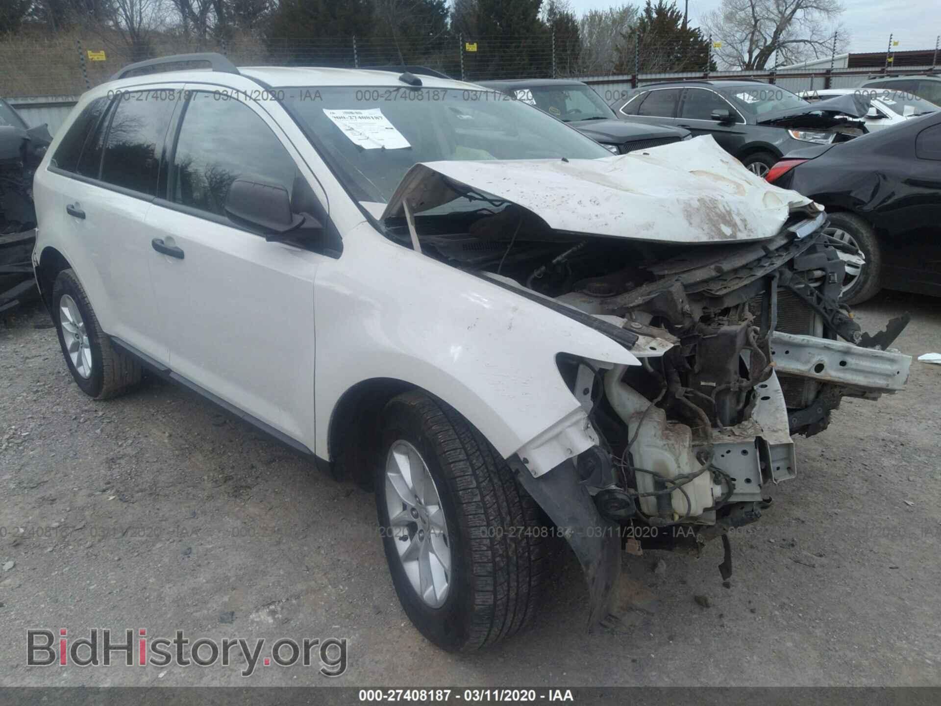 Фотография 2FMDK3GC8DBB90417 - FORD EDGE 2013