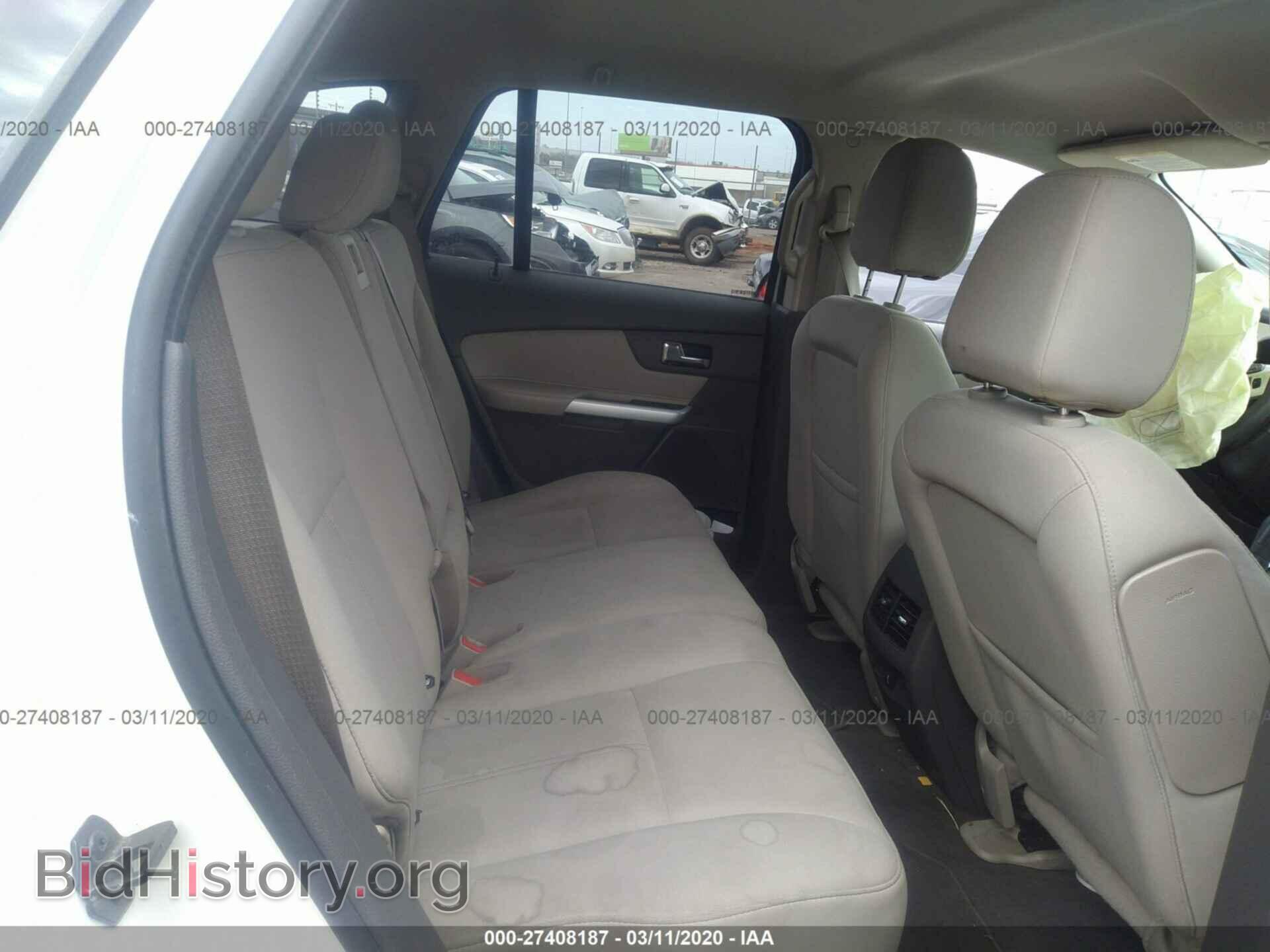 2013 FORD EDGE - VIN: 2FMDK3GC8DBB90417 - Фото 8