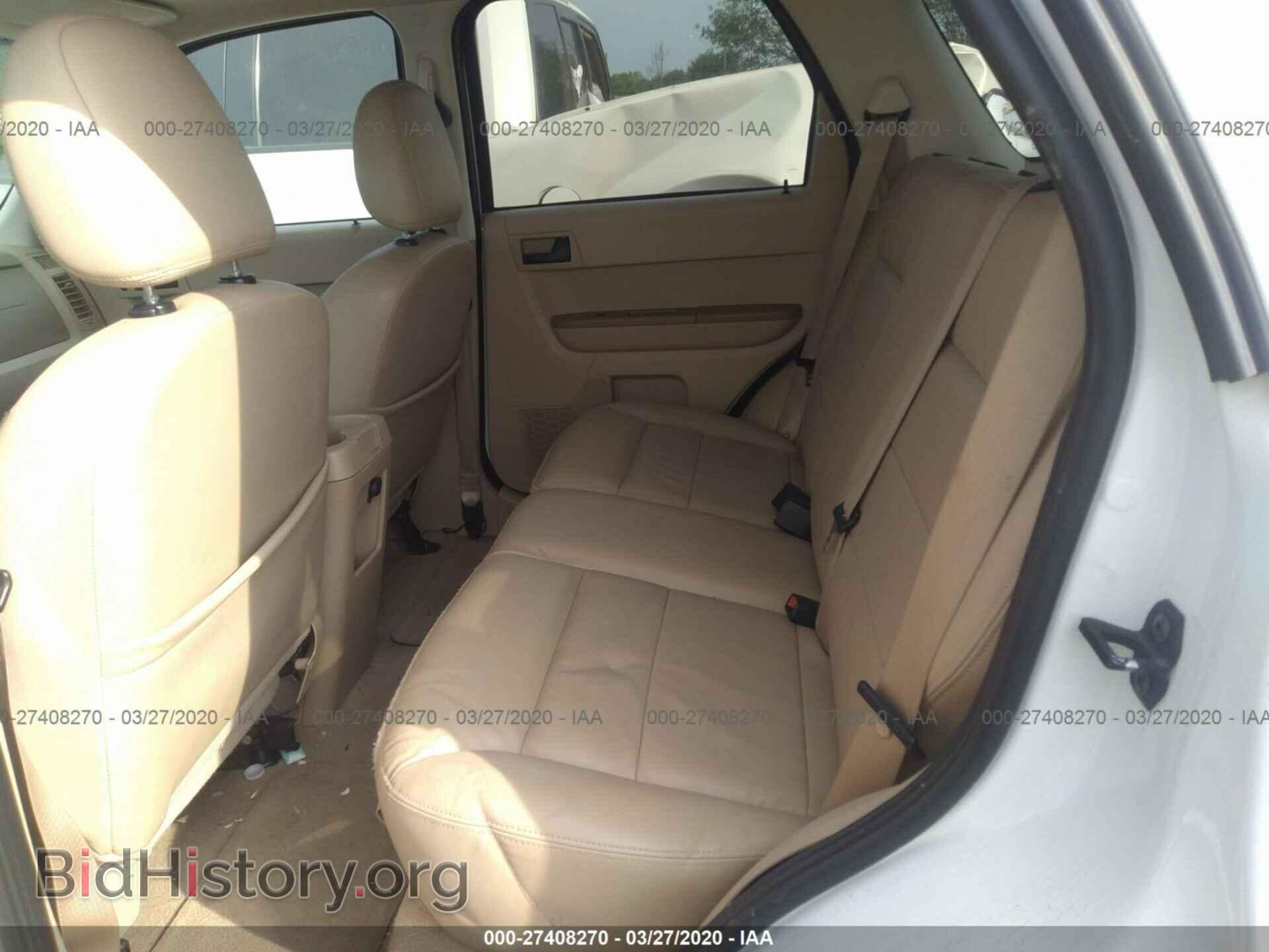 2008 FORD ESCAPE - VIN: 1FMCU03128KA02625 - Фото 8