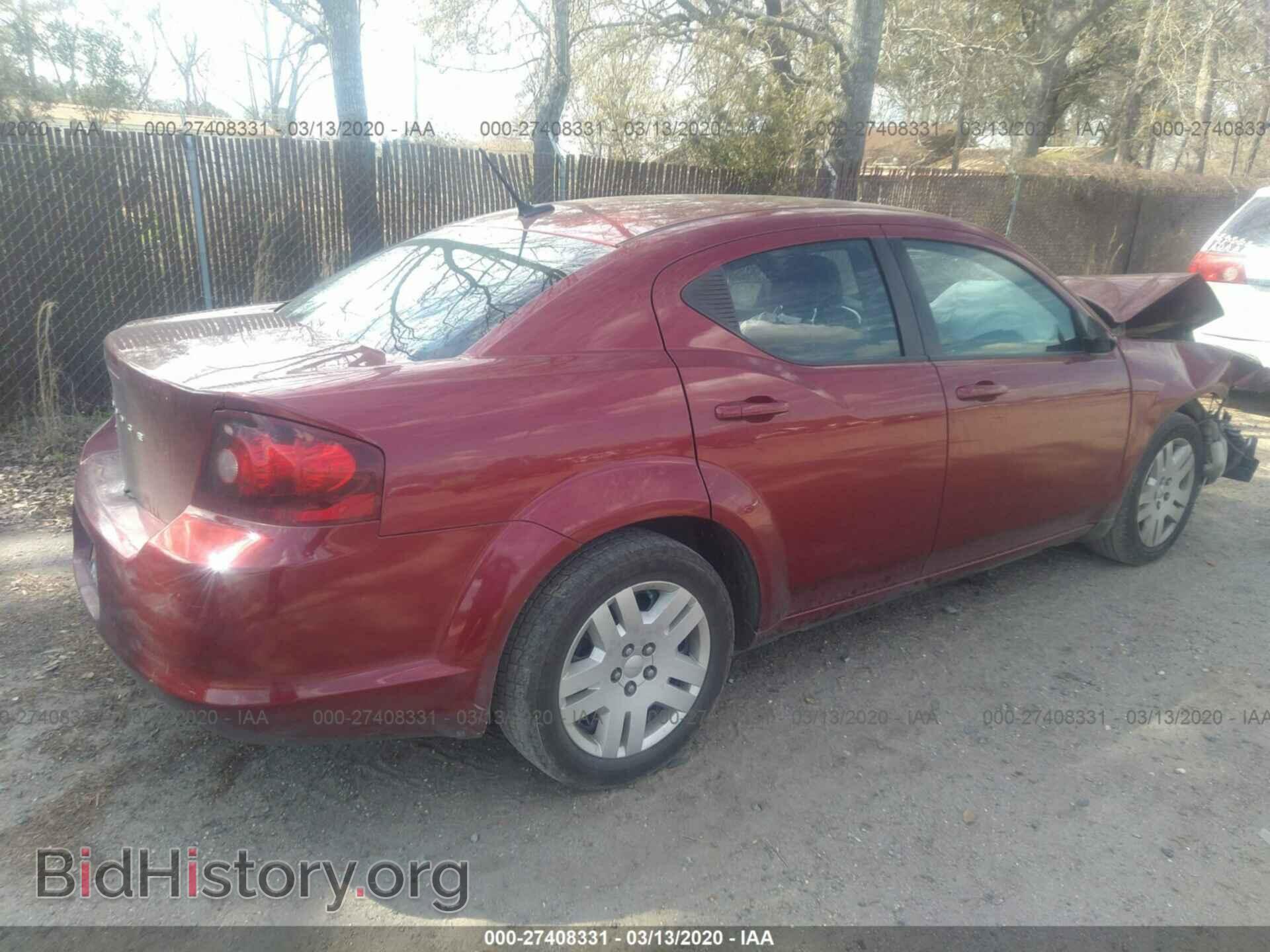 2014 DODGE AVENGER - VIN: 1C3CDZAB9EN169261 - Фото 4