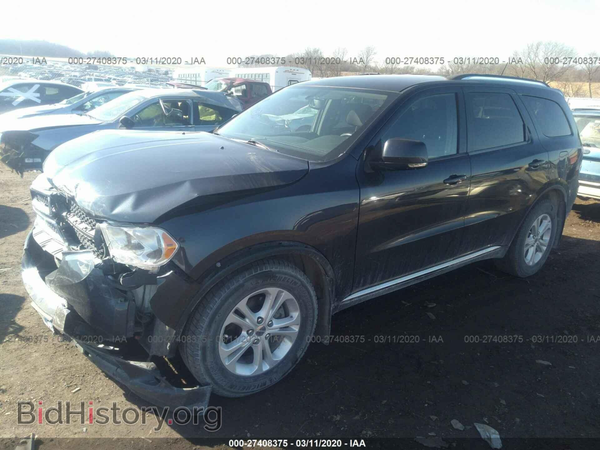 2012 DODGE DURANGO - VIN: 1C4RDJDG1CC301436 - Фото 2