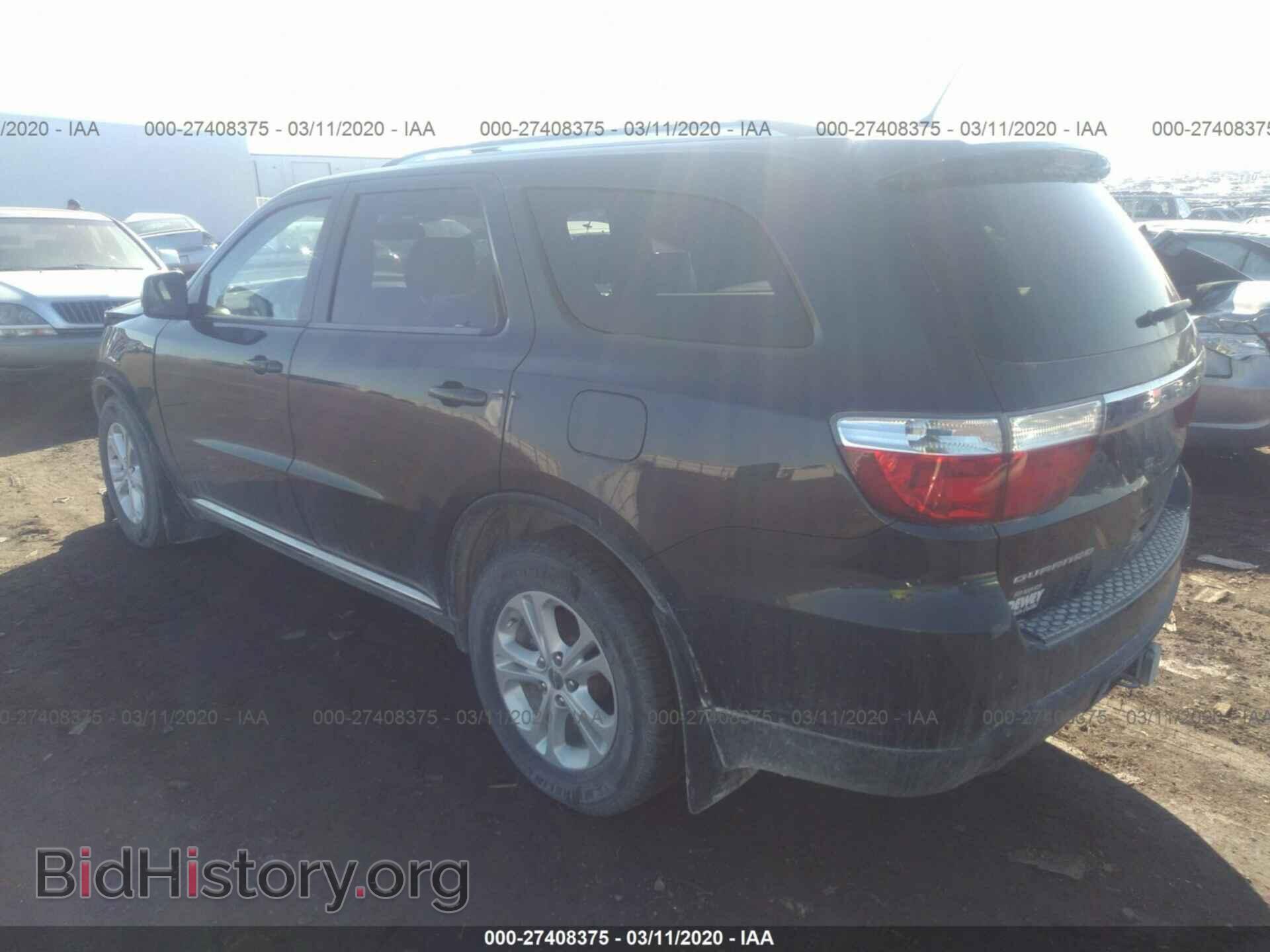 2012 DODGE DURANGO - VIN: 1C4RDJDG1CC301436 - Фото 3