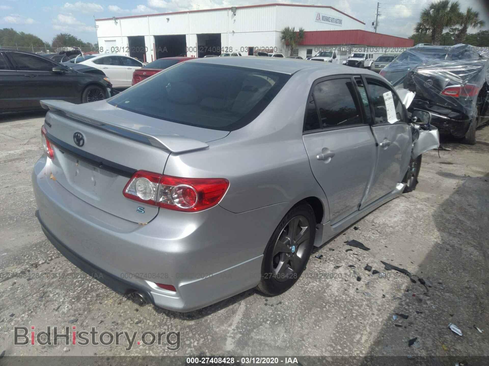 2013 TOYOTA COROLLA - VIN: 2T1BU4EE9DC966481 - Фото 4