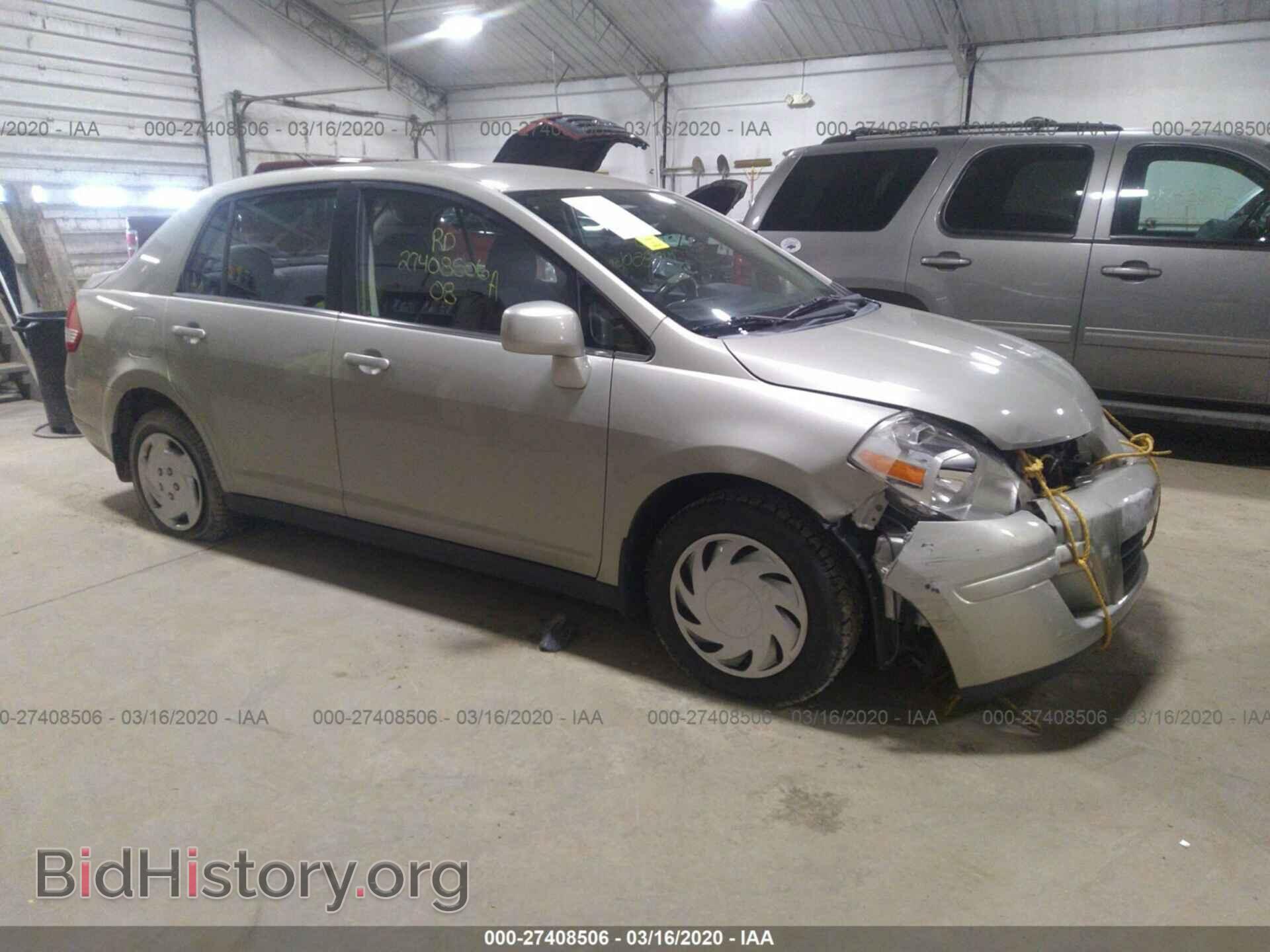 Photo 3N1BC11E18L403776 - NISSAN VERSA 2008