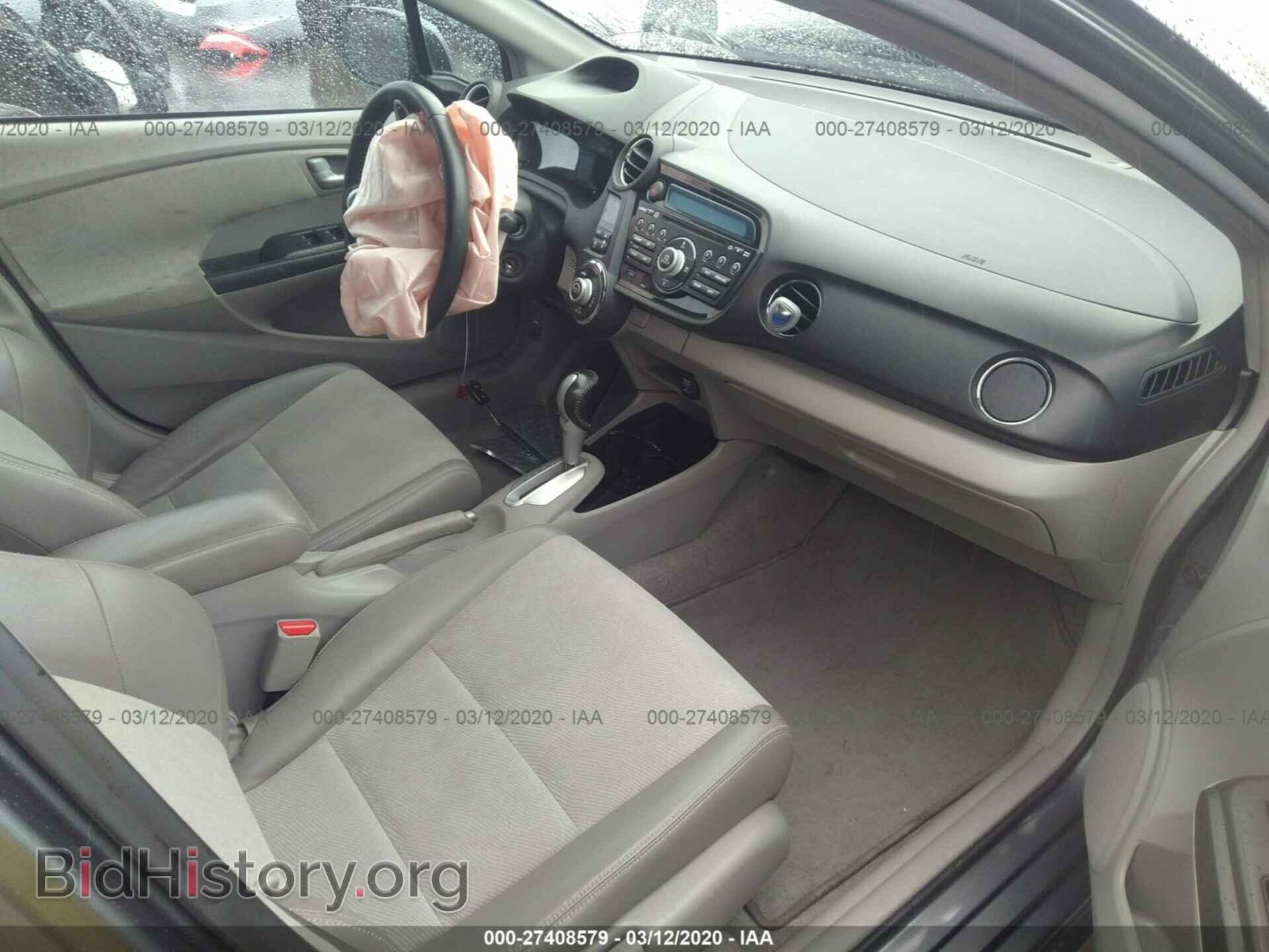 2012 HONDA INSIGHT - VIN: JHMZE2H7XCS004604 - Фото 5