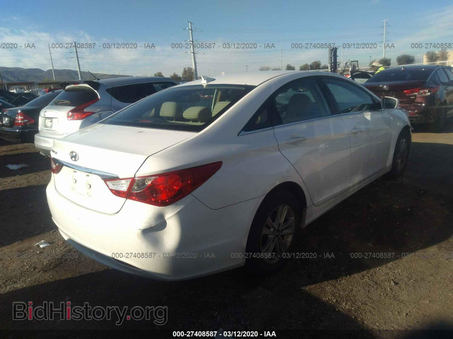 2012 HYUNDAI SONATA - VIN: 5NPEB4AC4CH457899 - Photo 4