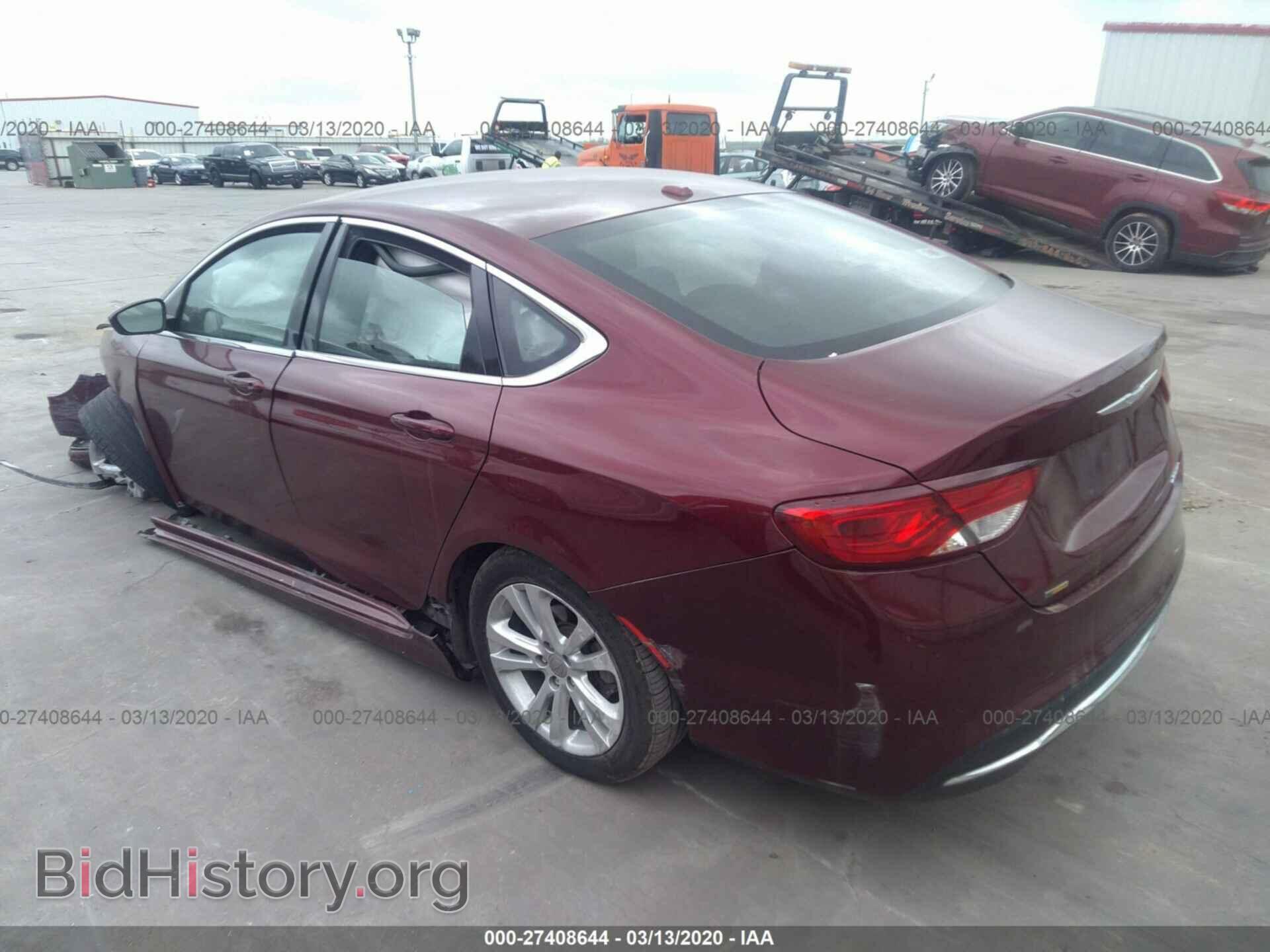 2016 CHRYSLER 200 - VIN: 1C3CCCAB2GN153566 - Photo 3