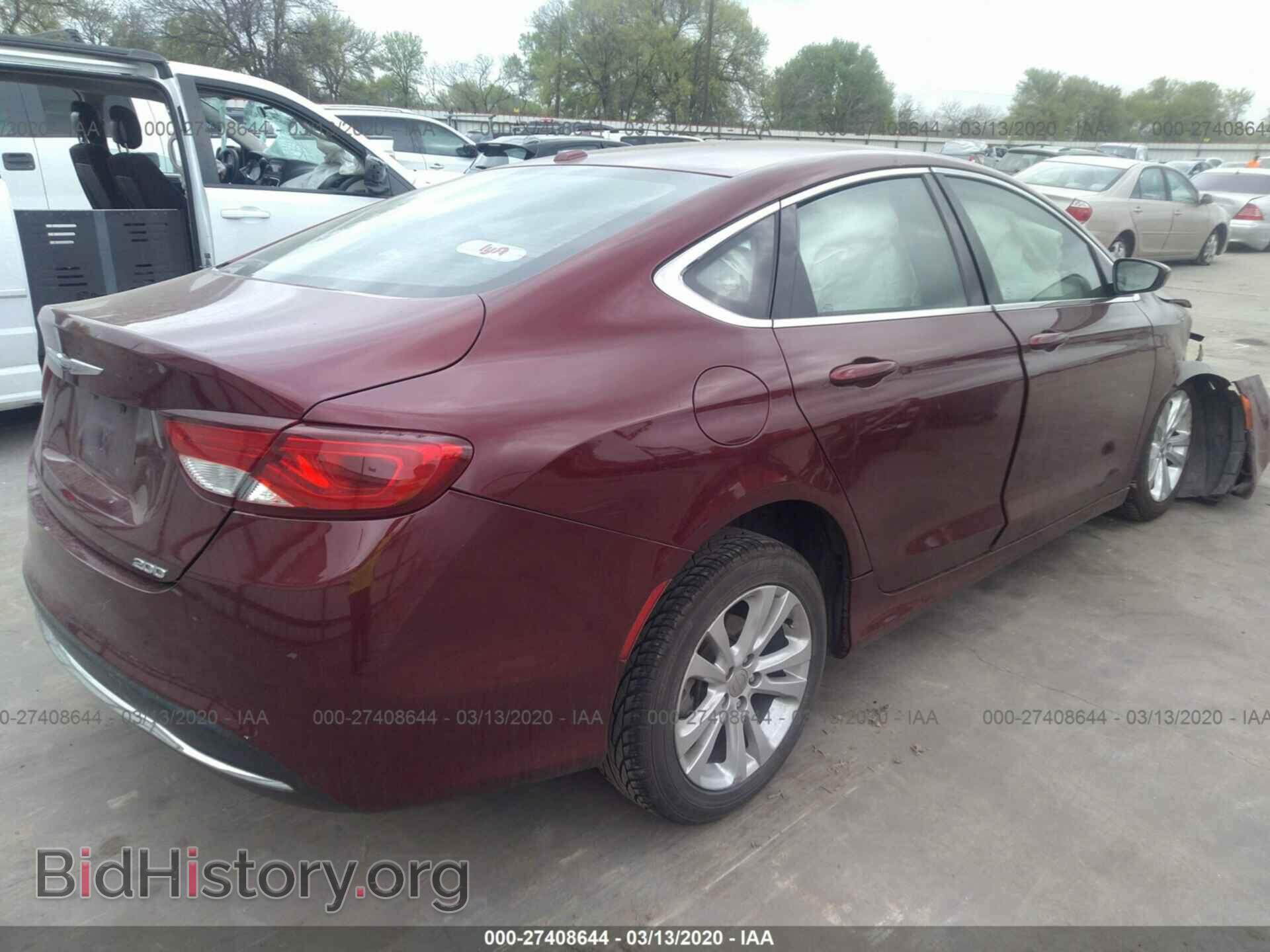 2016 CHRYSLER 200 - VIN: 1C3CCCAB2GN153566 - Photo 4