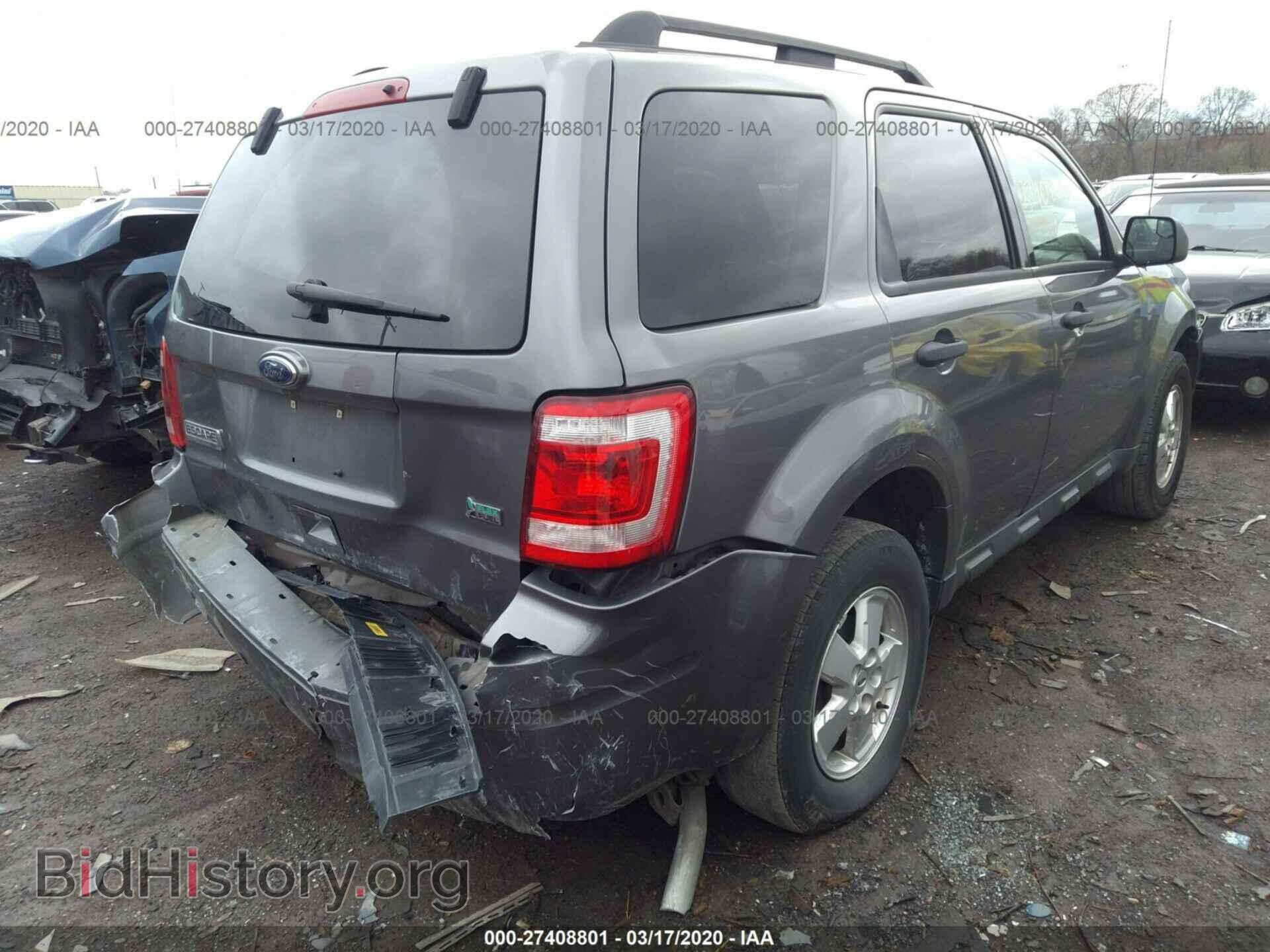2011 FORD ESCAPE - VIN: 1FMCU0DG1BKA08944 - Фото 4