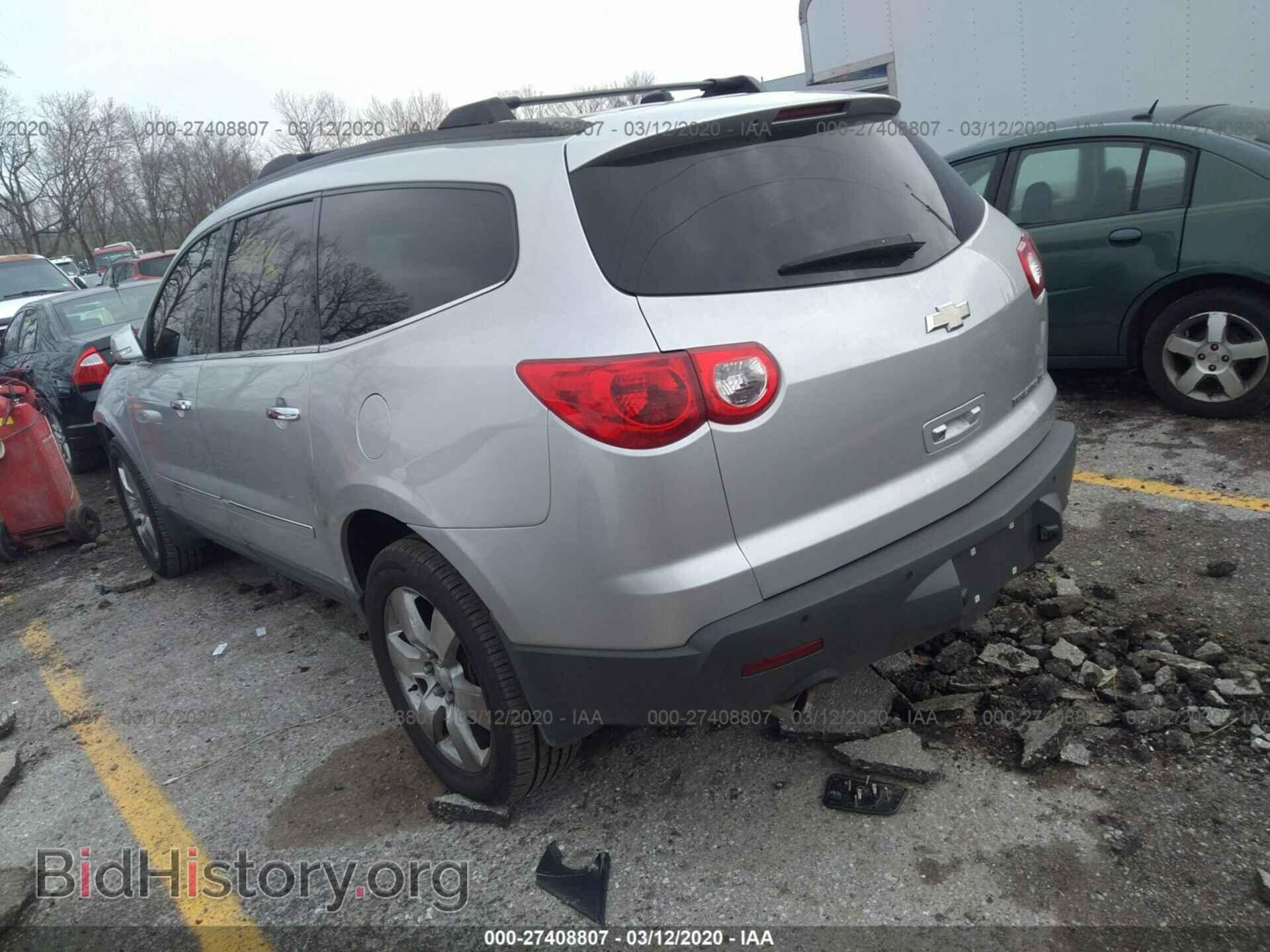 2012 CHEVROLET TRAVERSE - VIN: 1GNKRLED6CJ299902 - Фото 3