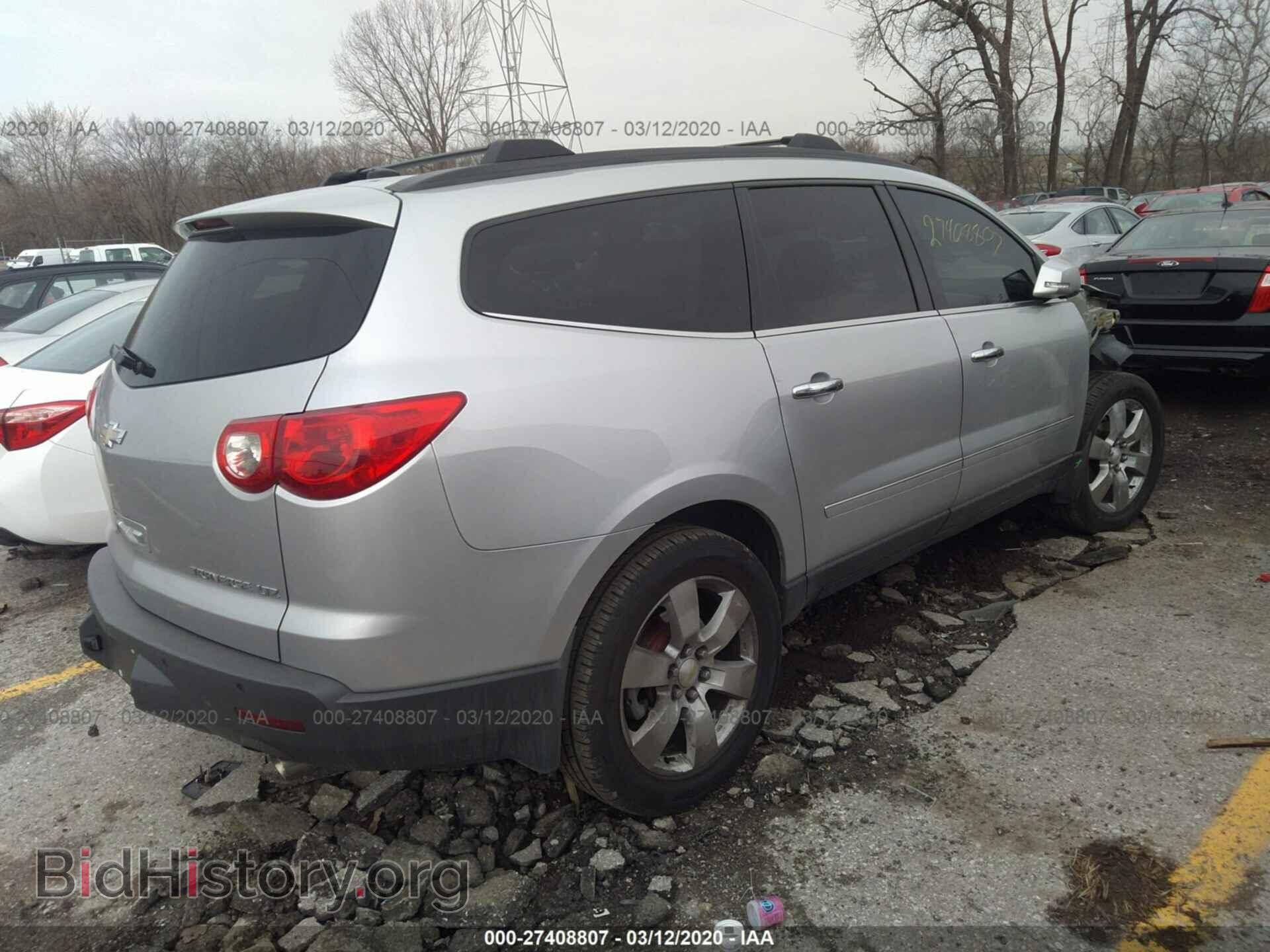 2012 CHEVROLET TRAVERSE - VIN: 1GNKRLED6CJ299902 - Фото 4