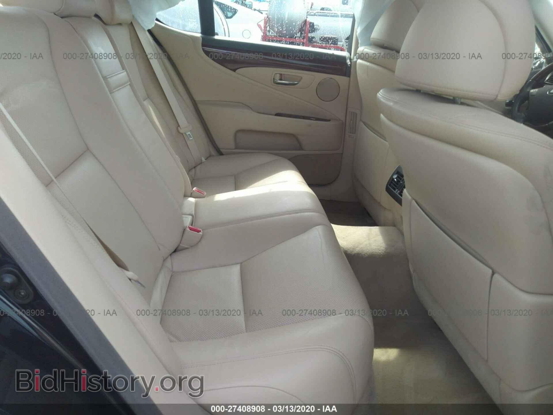 2010 LEXUS LS - VIN: JTHCL5EF6A5006578 - Фото 8