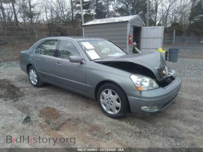 2001 Lexus LS 430, зеленый — VIN JTHBN30F110014537, IAAI
