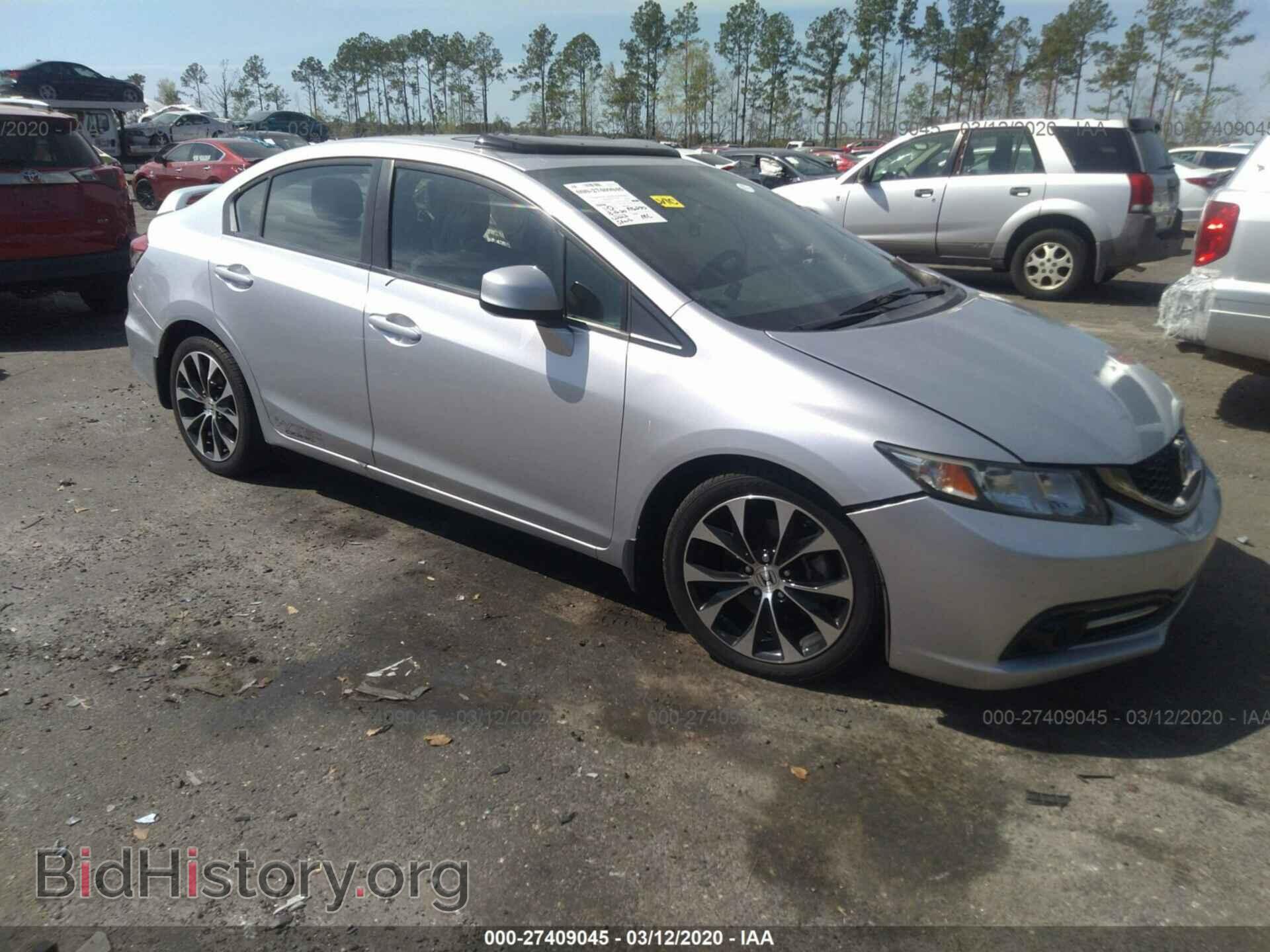 Фотография 2HGFB6E53DH709410 - HONDA CIVIC 2013