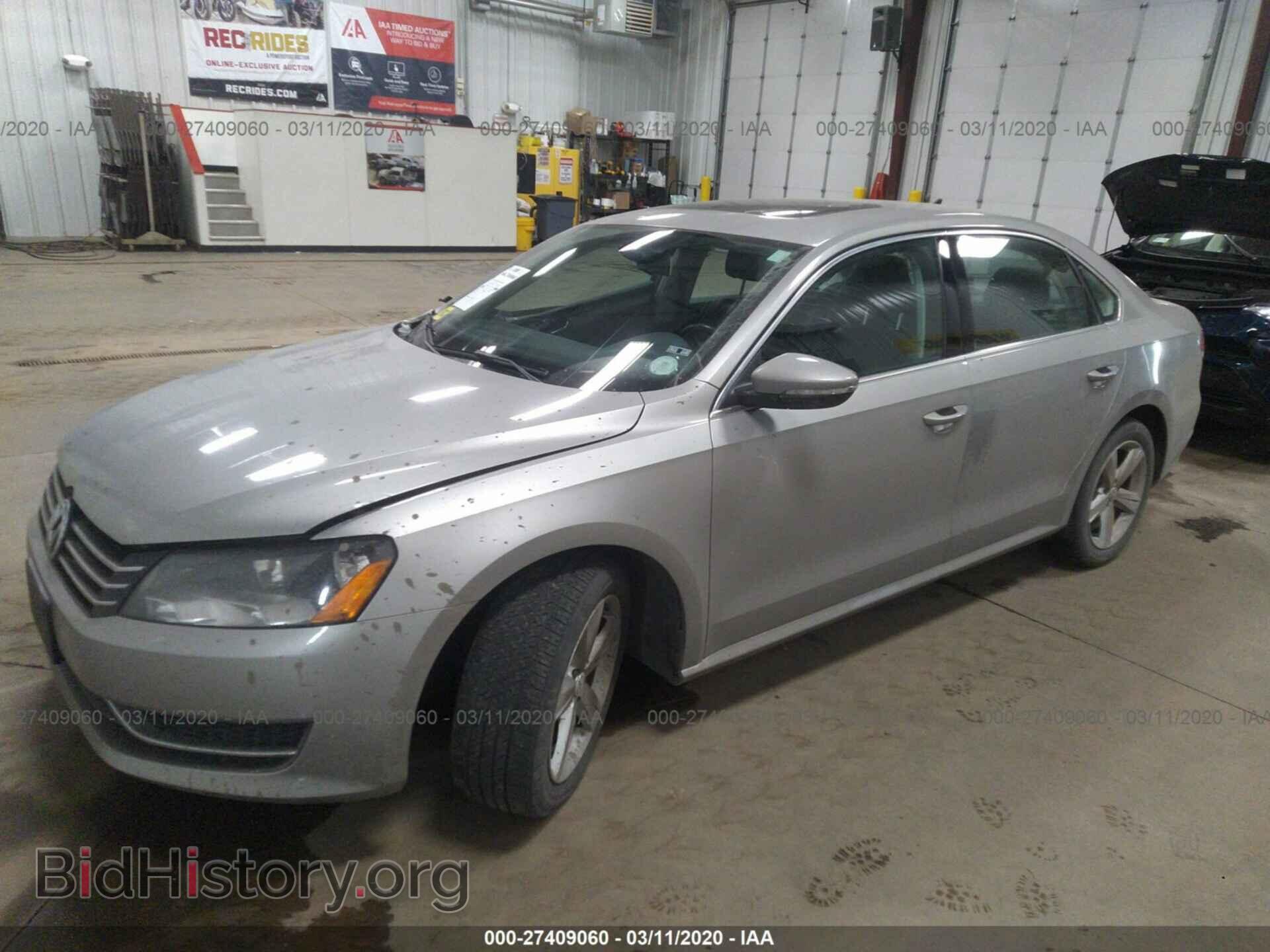 2012 VOLKSWAGEN PASSAT - VIN: 1VWBP7A34CC046579 - Photo 2