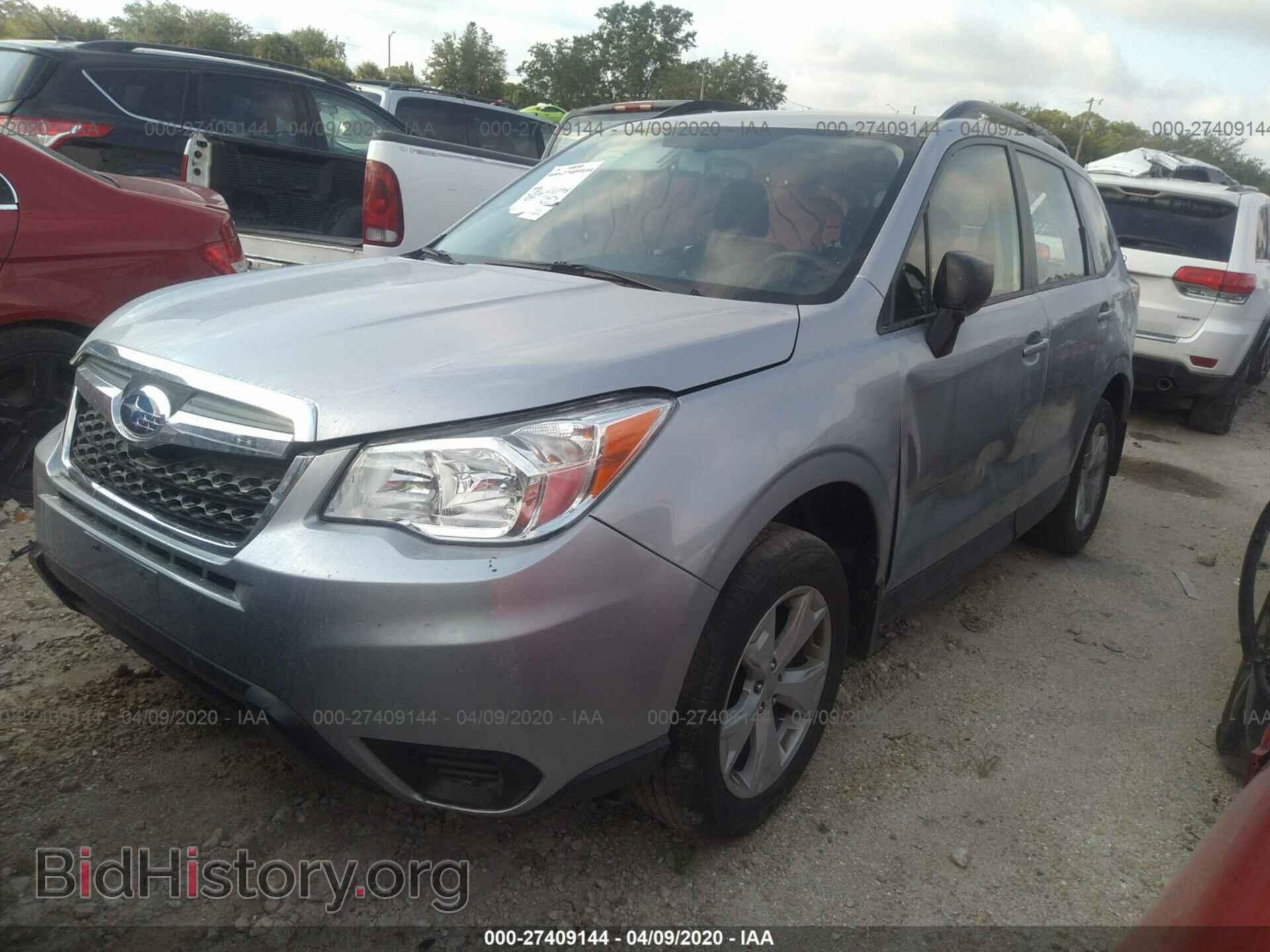 2016 SUBARU FORESTER - VIN: JF2SJABC1GH554244 - Фото 2