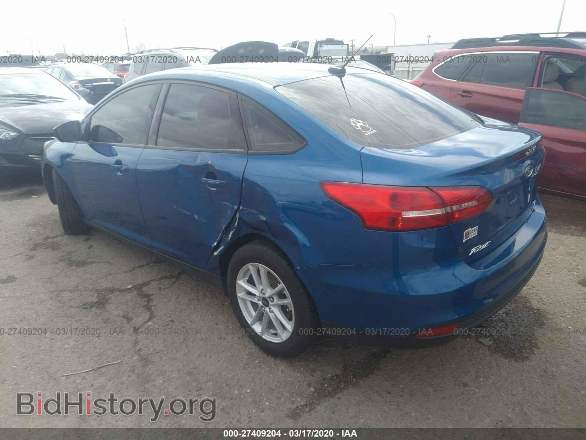 2018 FORD FOCUS - VIN: 1FADP3FE7JL204897 - Фото 3