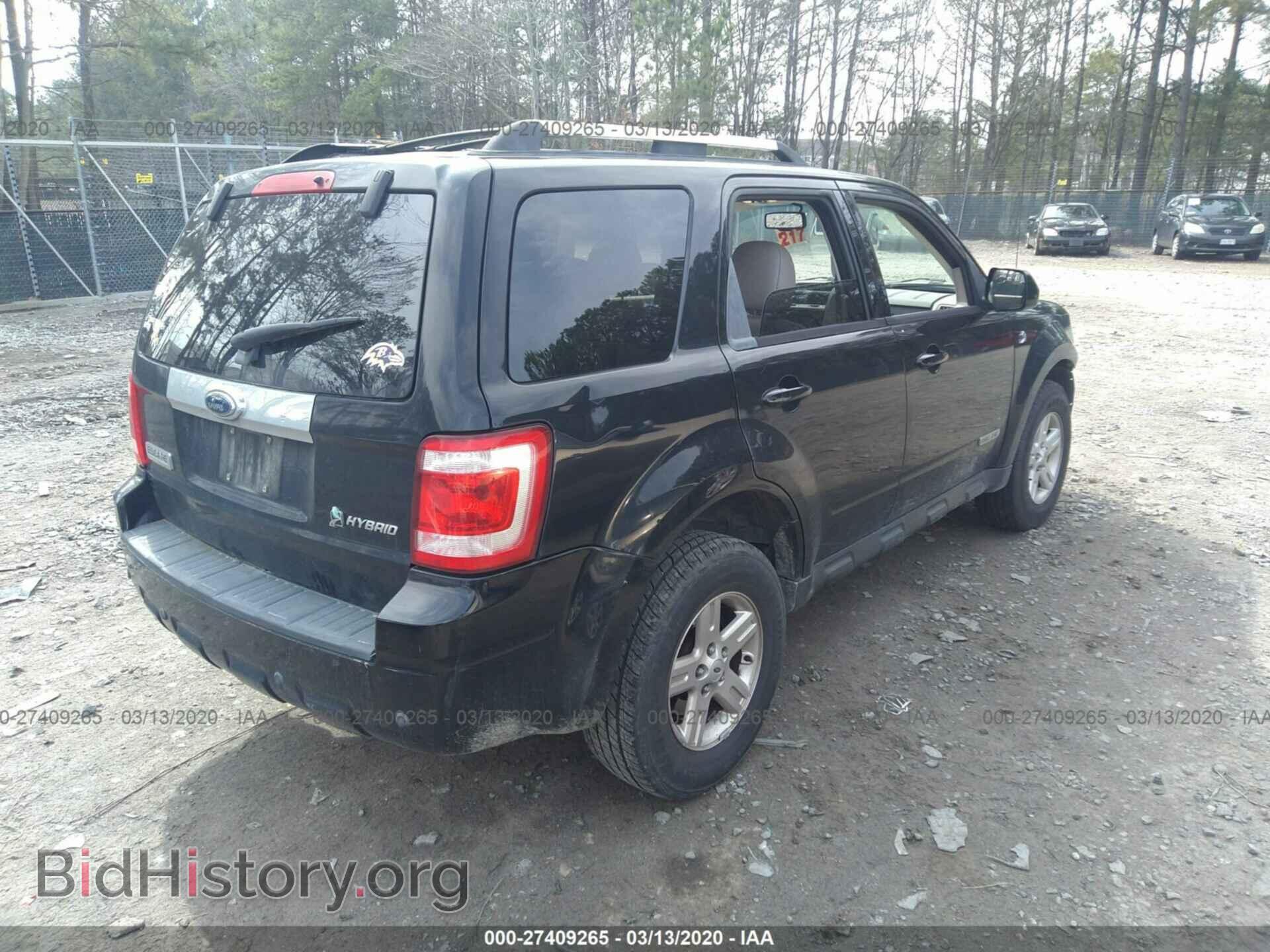 2008 FORD ESCAPE - VIN: 1FMCU49H58KA80733 - Фото 4