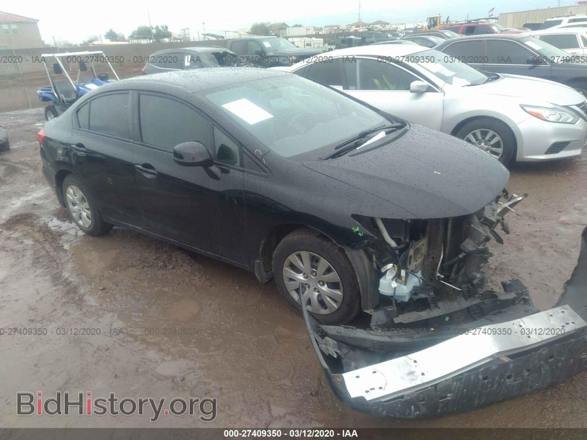 Photo 2HGFB2F55CH604132 - HONDA CIVIC 2012