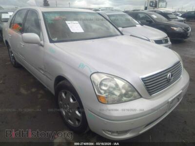 2003 Lexus LS 430, white — VIN JTHBN30F830119496, IAAI