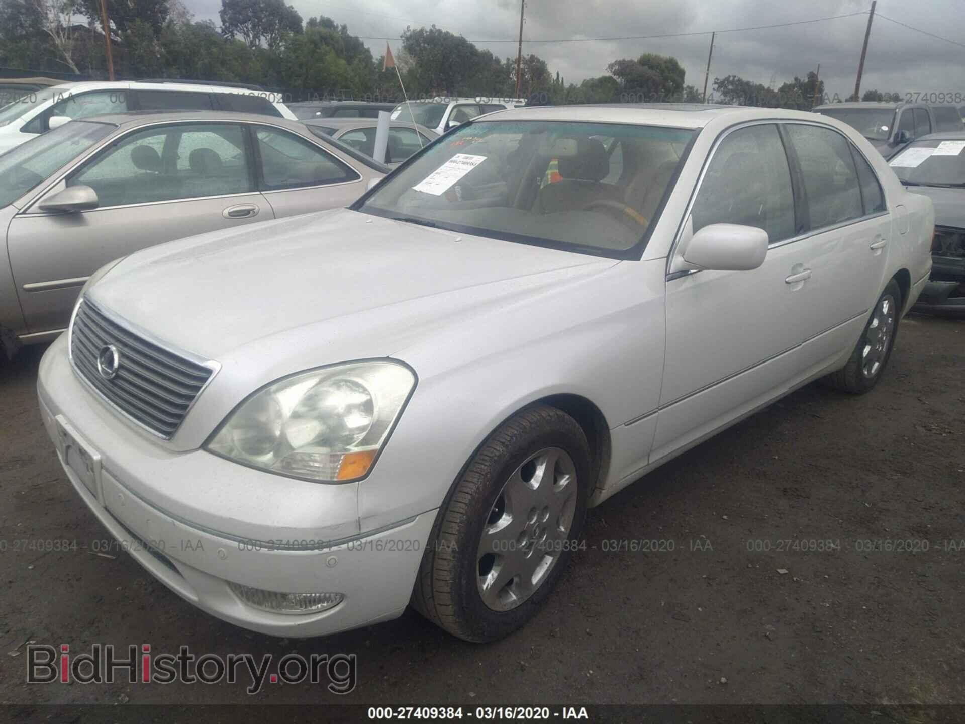 2003 LEXUS LS - VIN: JTHBN30F830119496 - Photo 2