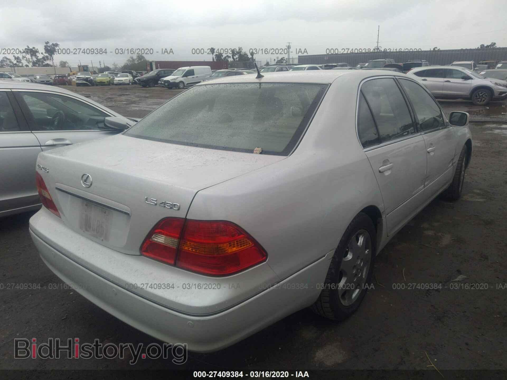 2003 LEXUS LS - VIN: JTHBN30F830119496 - Photo 4