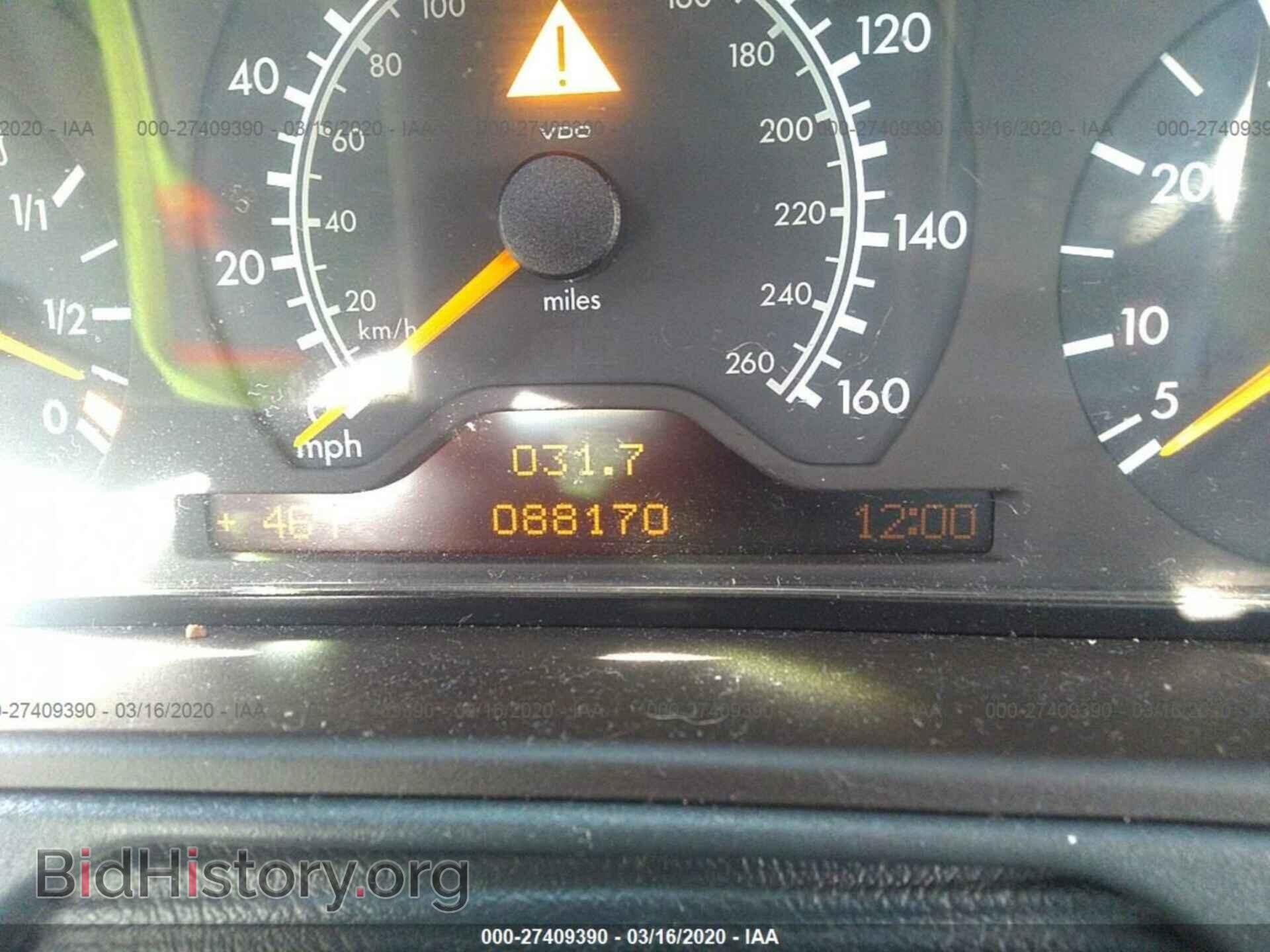 1998 MERCEDES-BENZ E - VIN: WDBJF65F9WA498249 - Фото 7