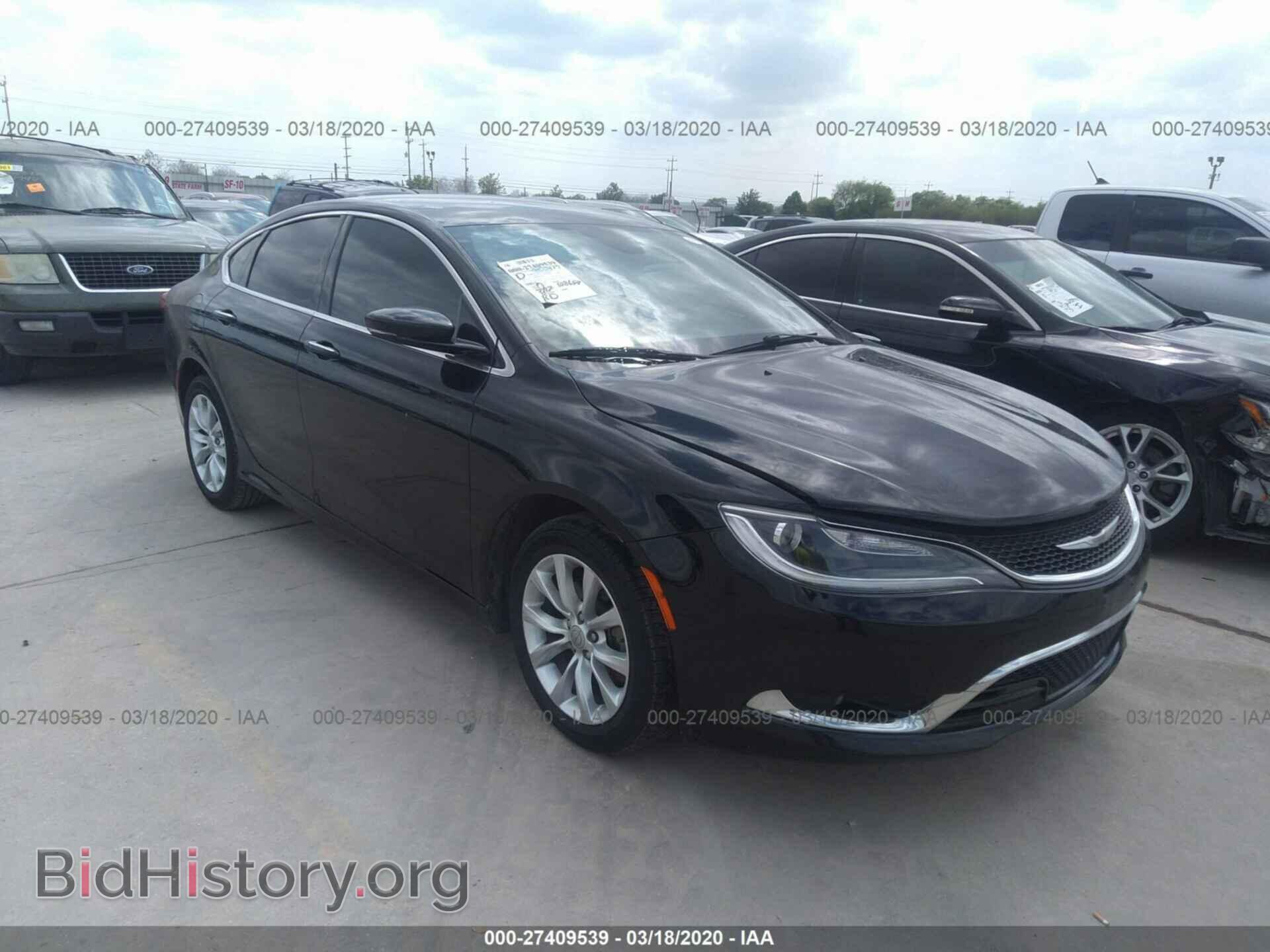 Photo 1C3CCCCB1FN520579 - CHRYSLER 200 2015
