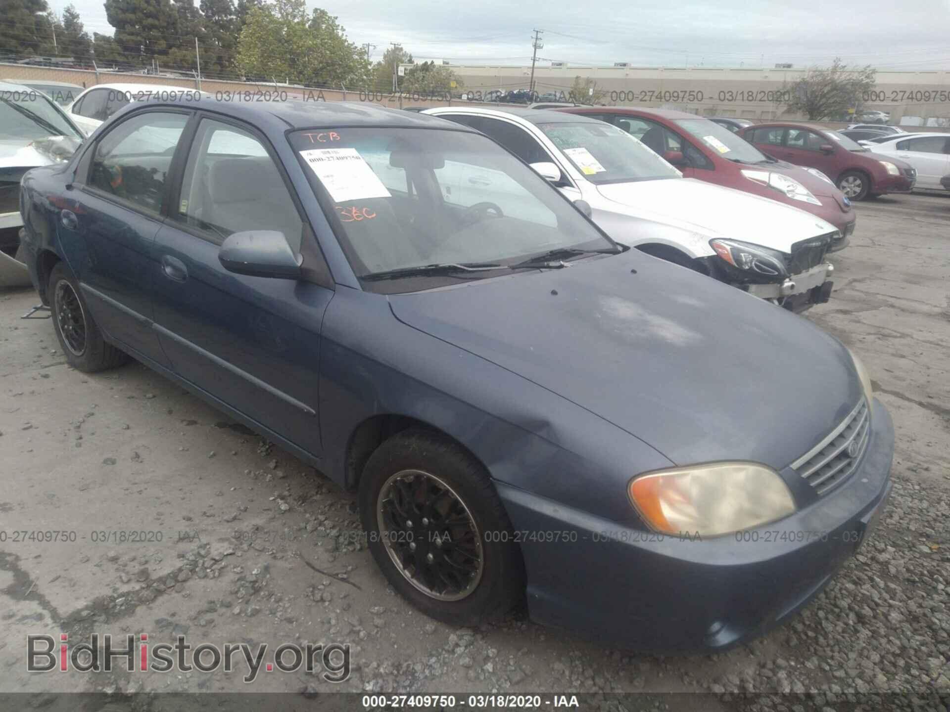 Фотография KNAFB121625207687 - KIA SPECTRA 2002