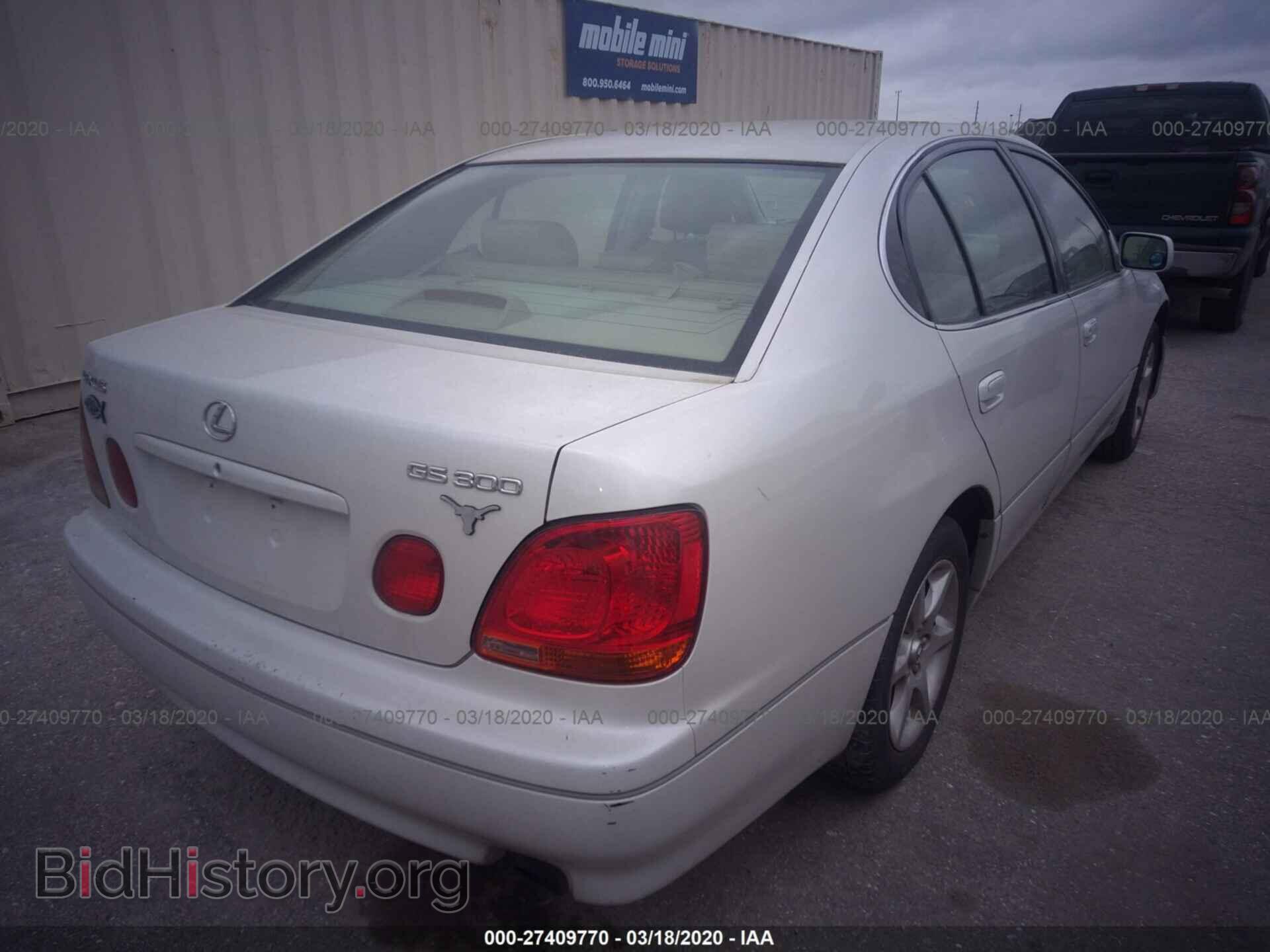 2003 LEXUS GS - VIN: JT8BD69S330184115 - Фото 4