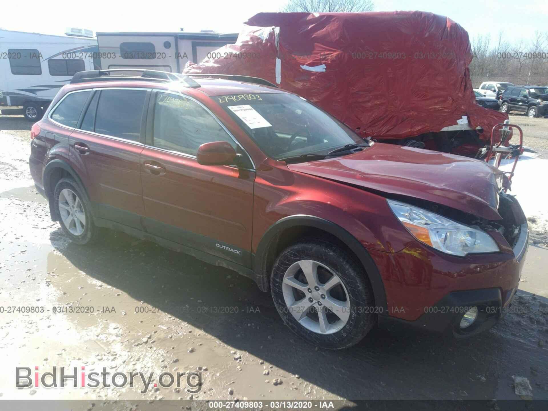 Фотография 4S4BRCCC7E3254442 - SUBARU OUTBACK 2014