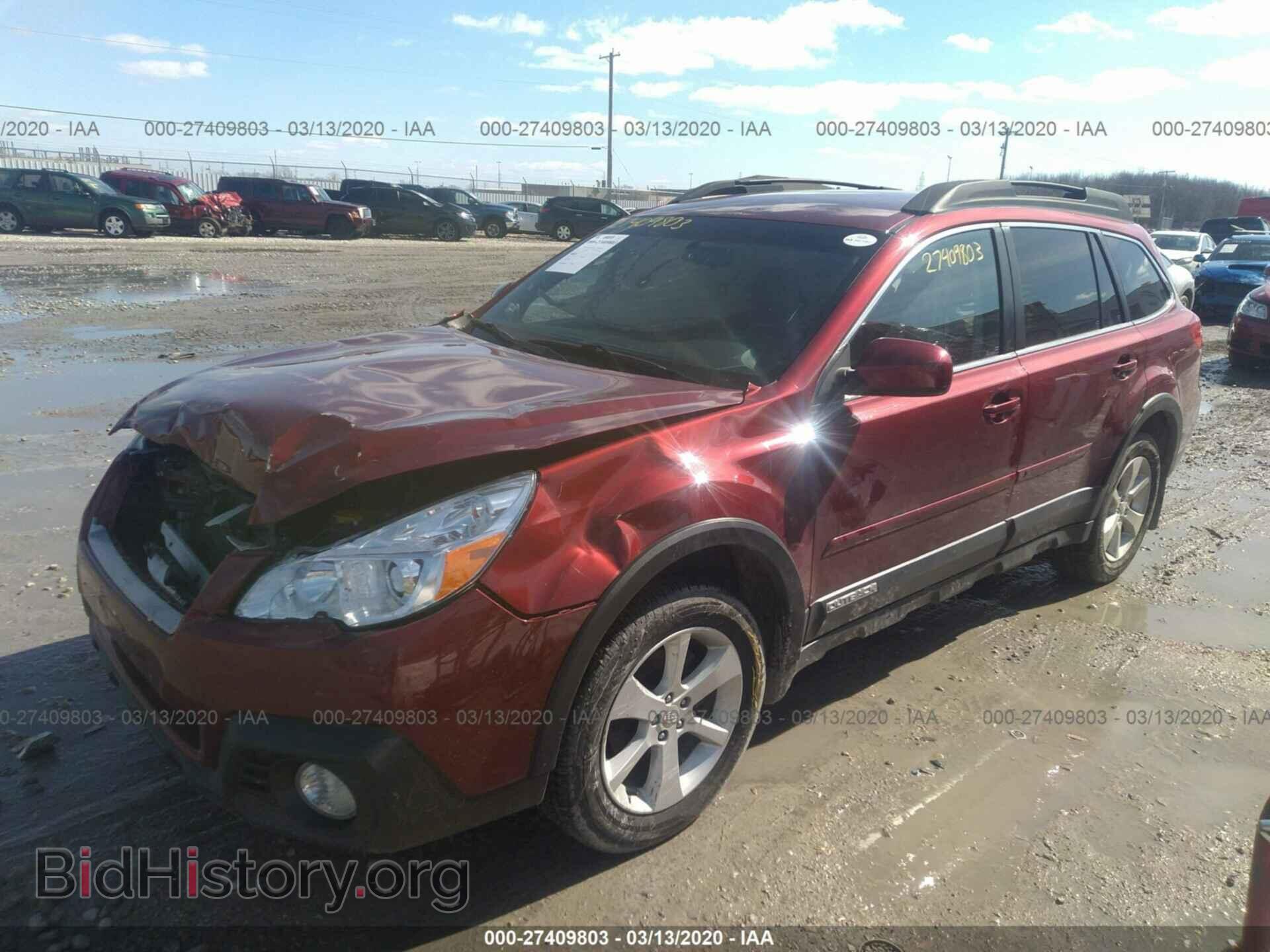 2014 SUBARU OUTBACK - VIN: 4S4BRCCC7E3254442 - Фото 2
