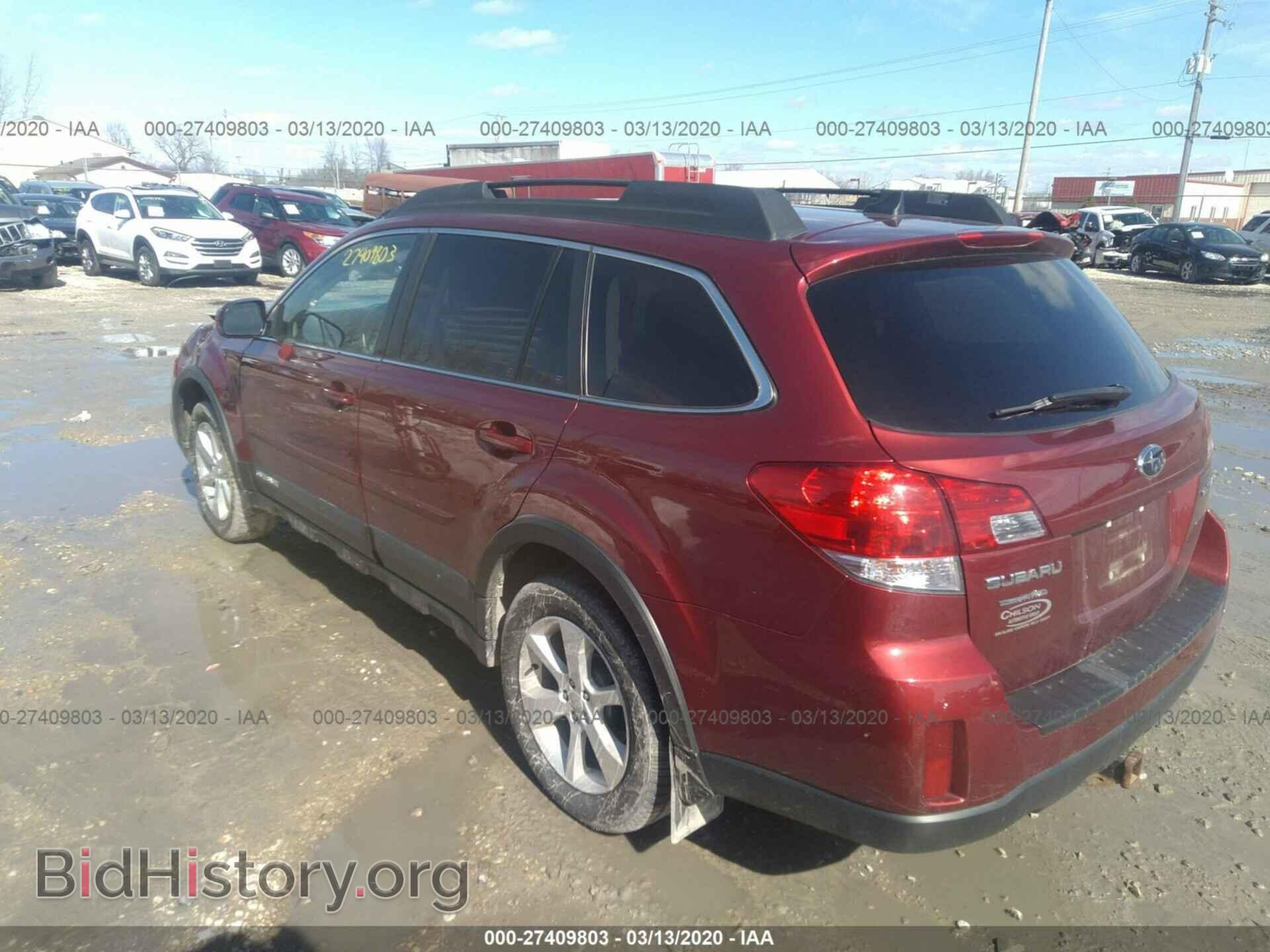 2014 SUBARU OUTBACK - VIN: 4S4BRCCC7E3254442 - Фото 3