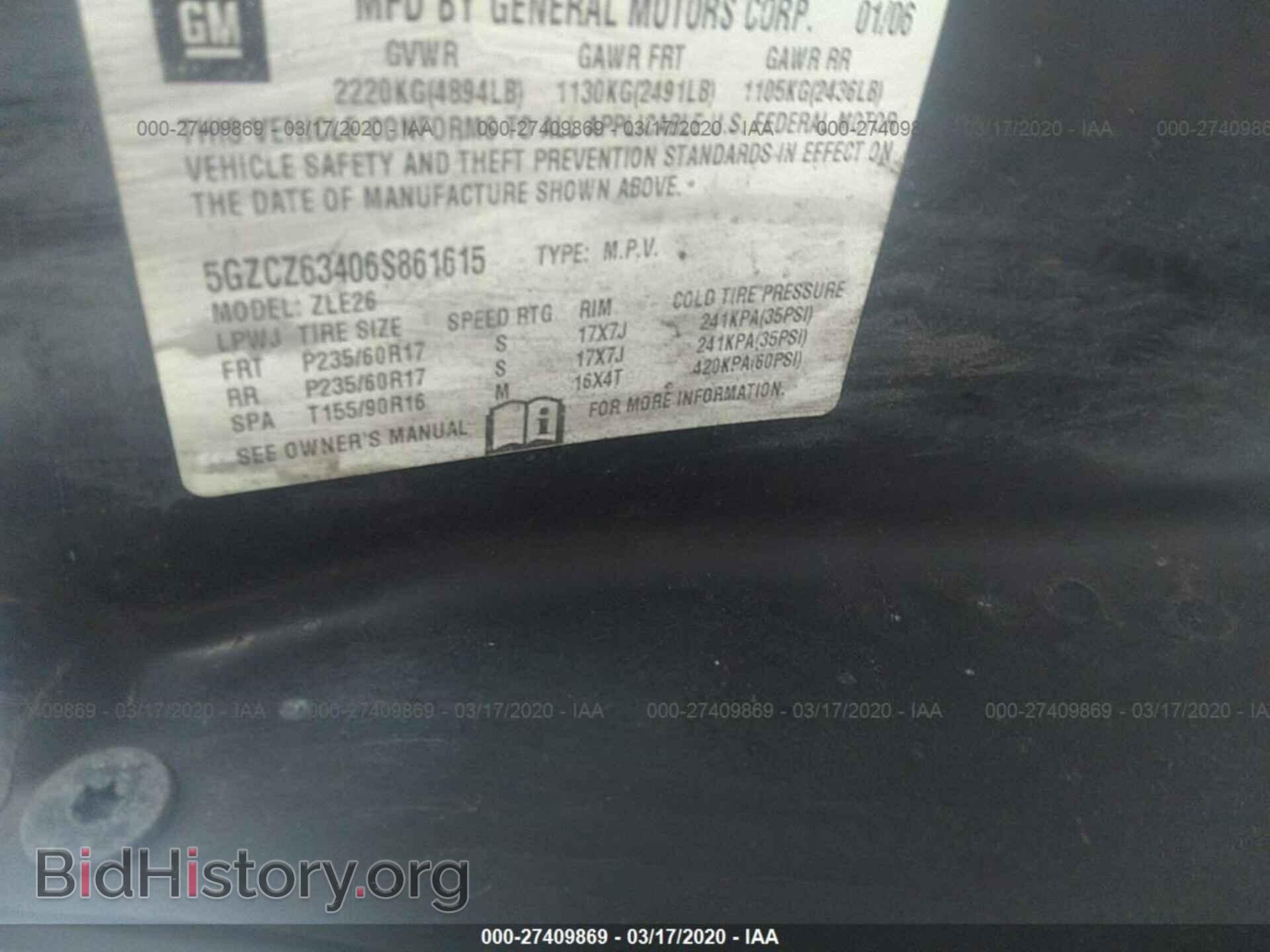 2006 Saturn VUE - VIN: 5GZCZ63406S861615 - Фото 9