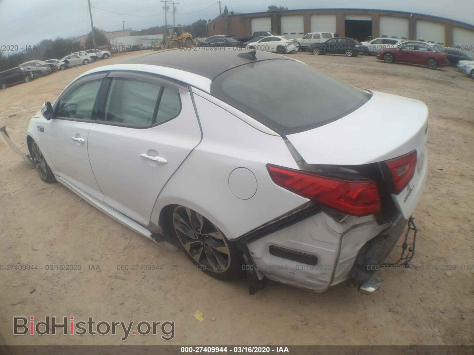 2015 KIA OPTIMA - VIN: 5XXGR4A65FG500628 - Photo 3