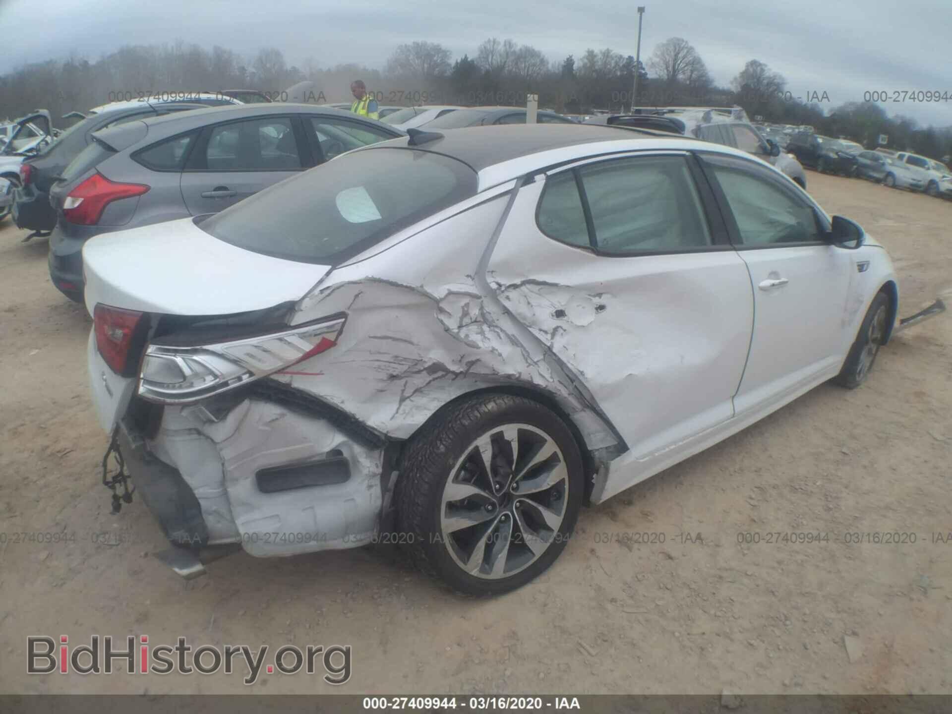 2015 KIA OPTIMA - VIN: 5XXGR4A65FG500628 - Photo 4
