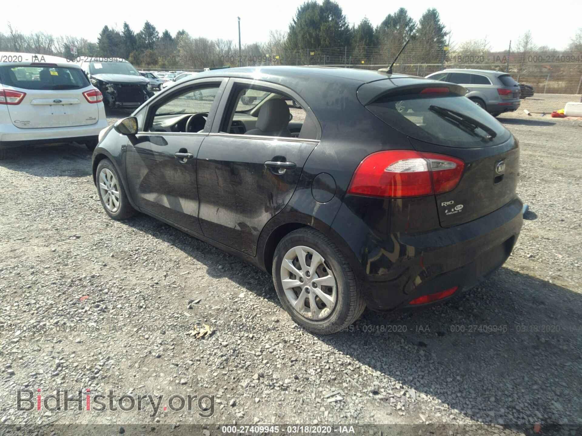 2013 KIA RIO - VIN: KNADM5A30D6194122 - Фото 3