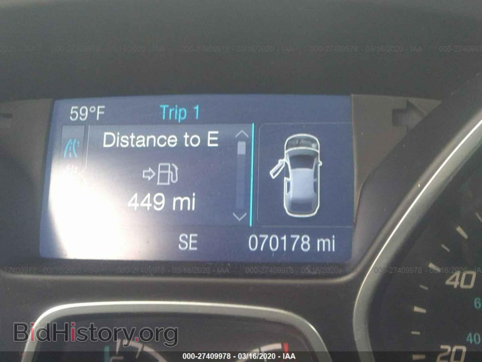 2014 FORD FOCUS - VIN: 1FADP3K23EL360890 - Фото 7