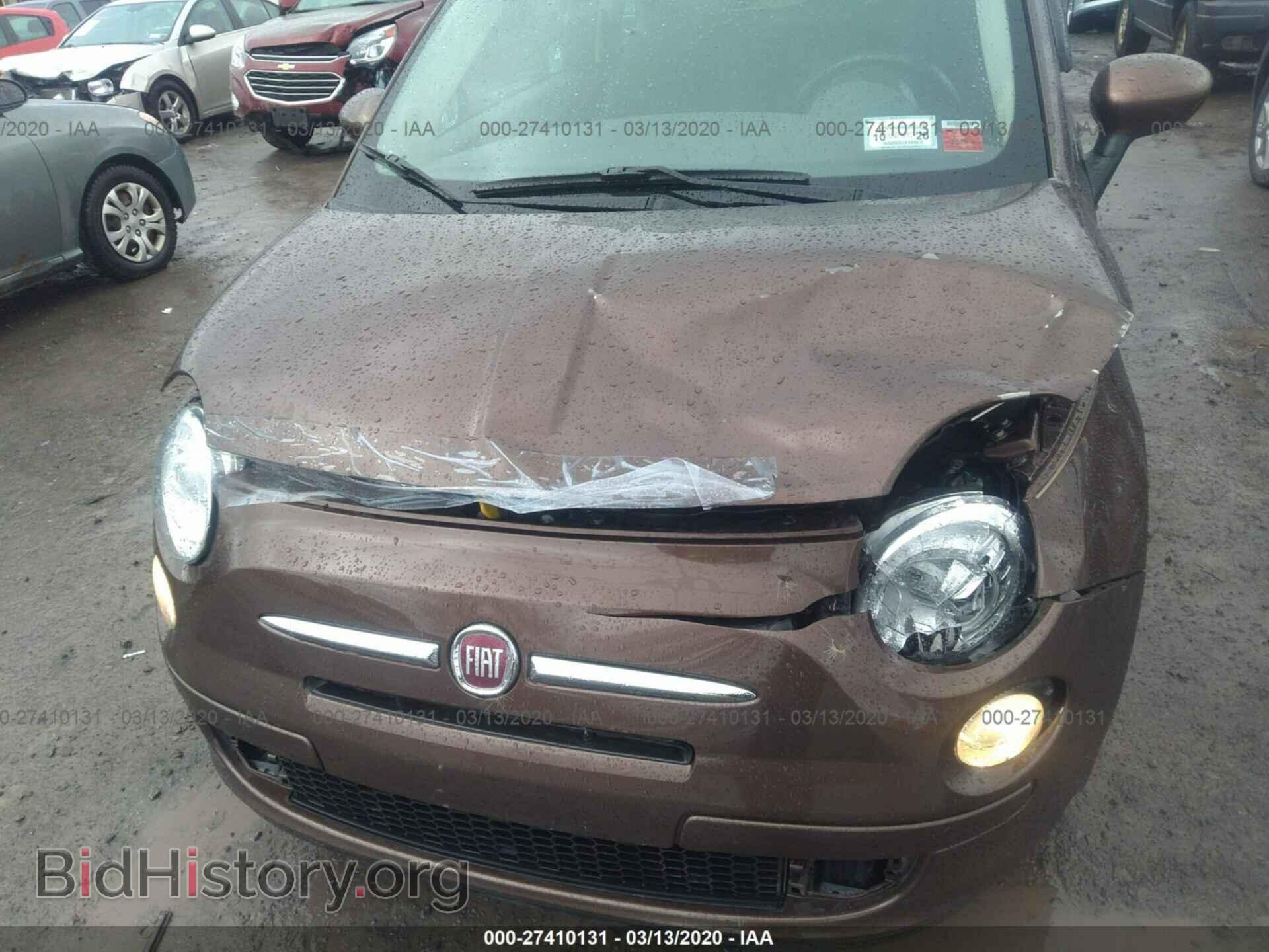 2012 FIAT 500 - VIN: 3C3CFFAR8CT330394 - Фото 6