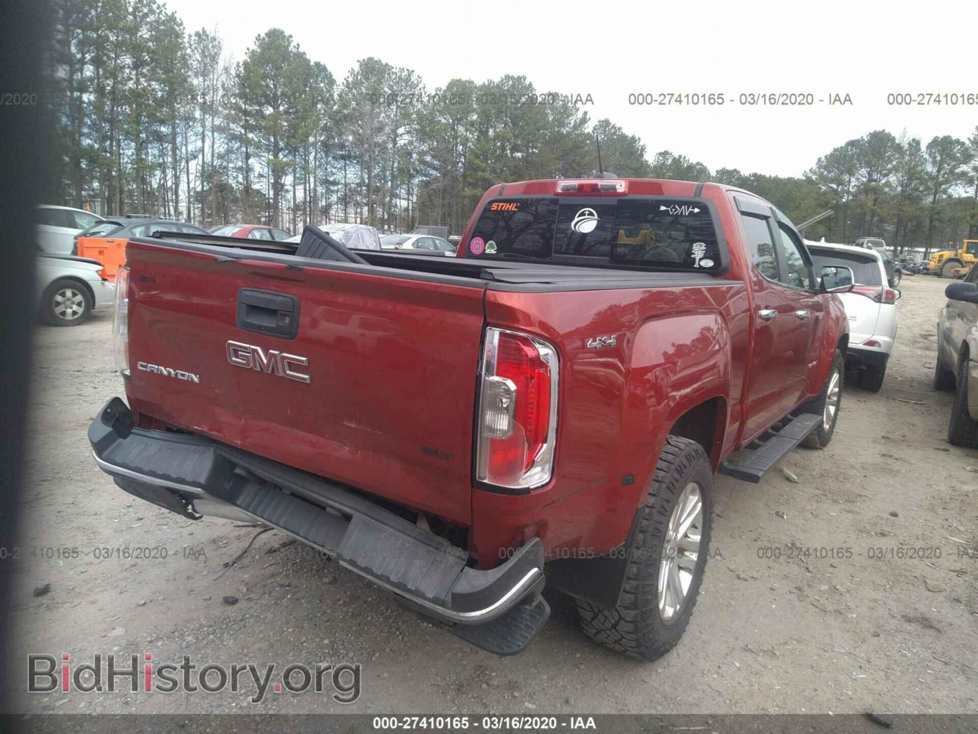 2016 GMC CANYON - VIN: 1GTG6DE32G1140675 - Фото 4
