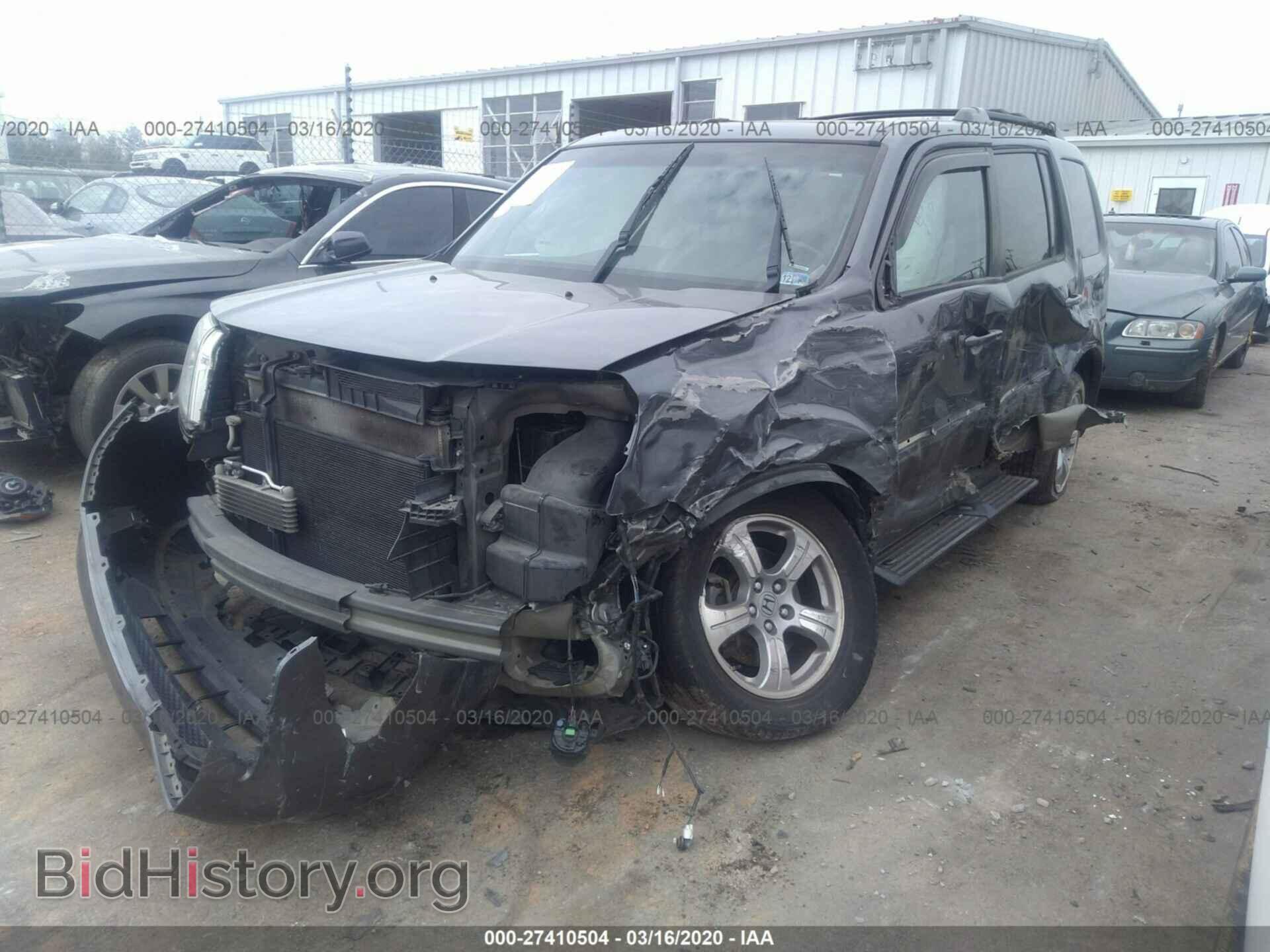 2012 HONDA PILOT - VIN: 5FNYF4H61CB084479 - Фото 2