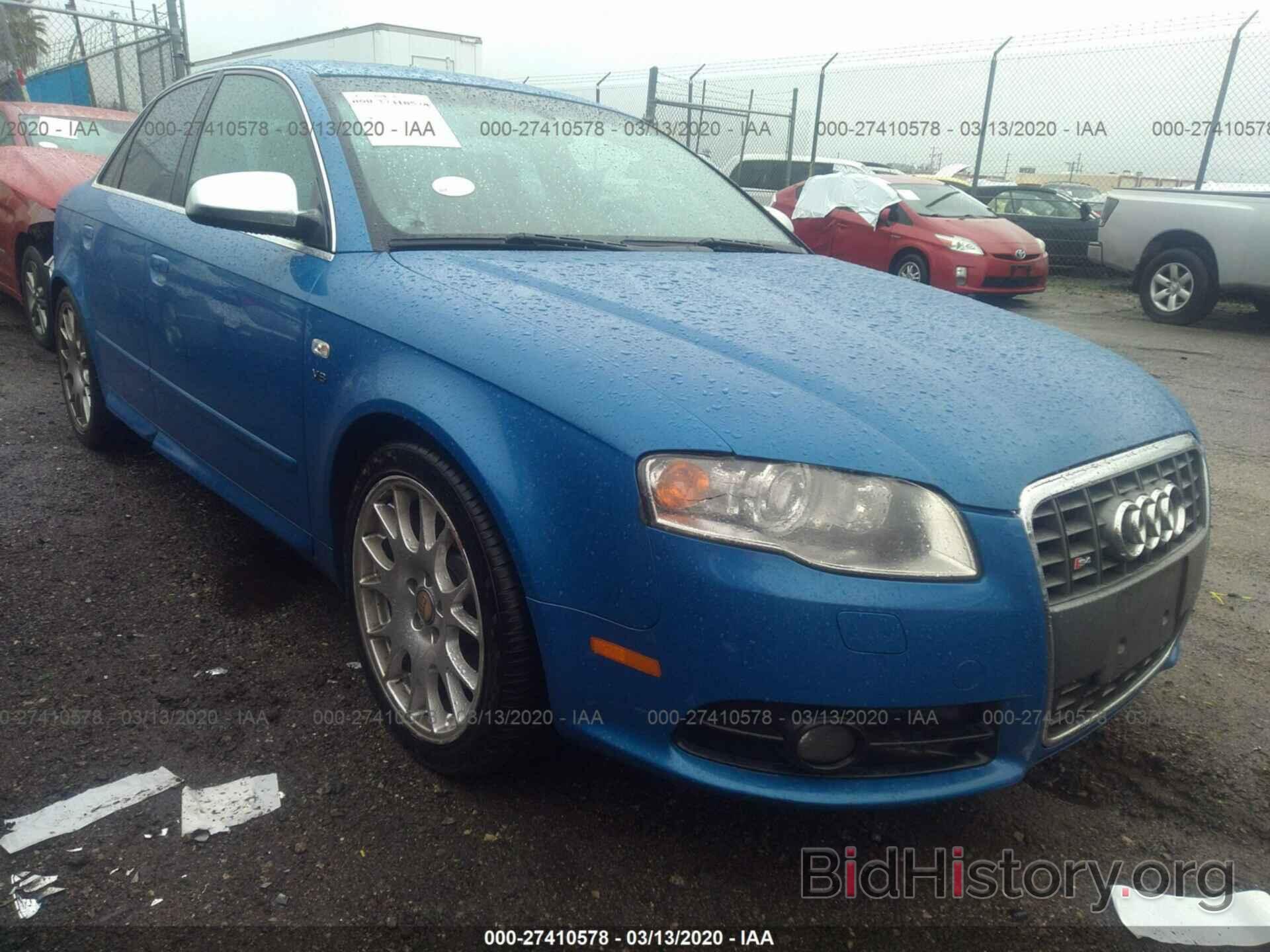 Photo WAUGL78E96A058526 - AUDI S4 2006