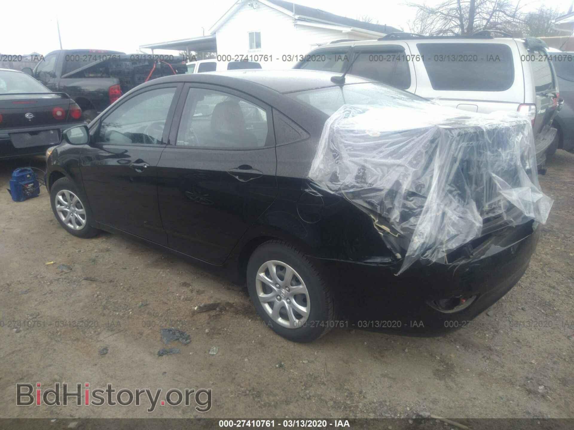 2013 HYUNDAI ACCENT - VIN: KMHCT4AE7DU376338 - Фото 3