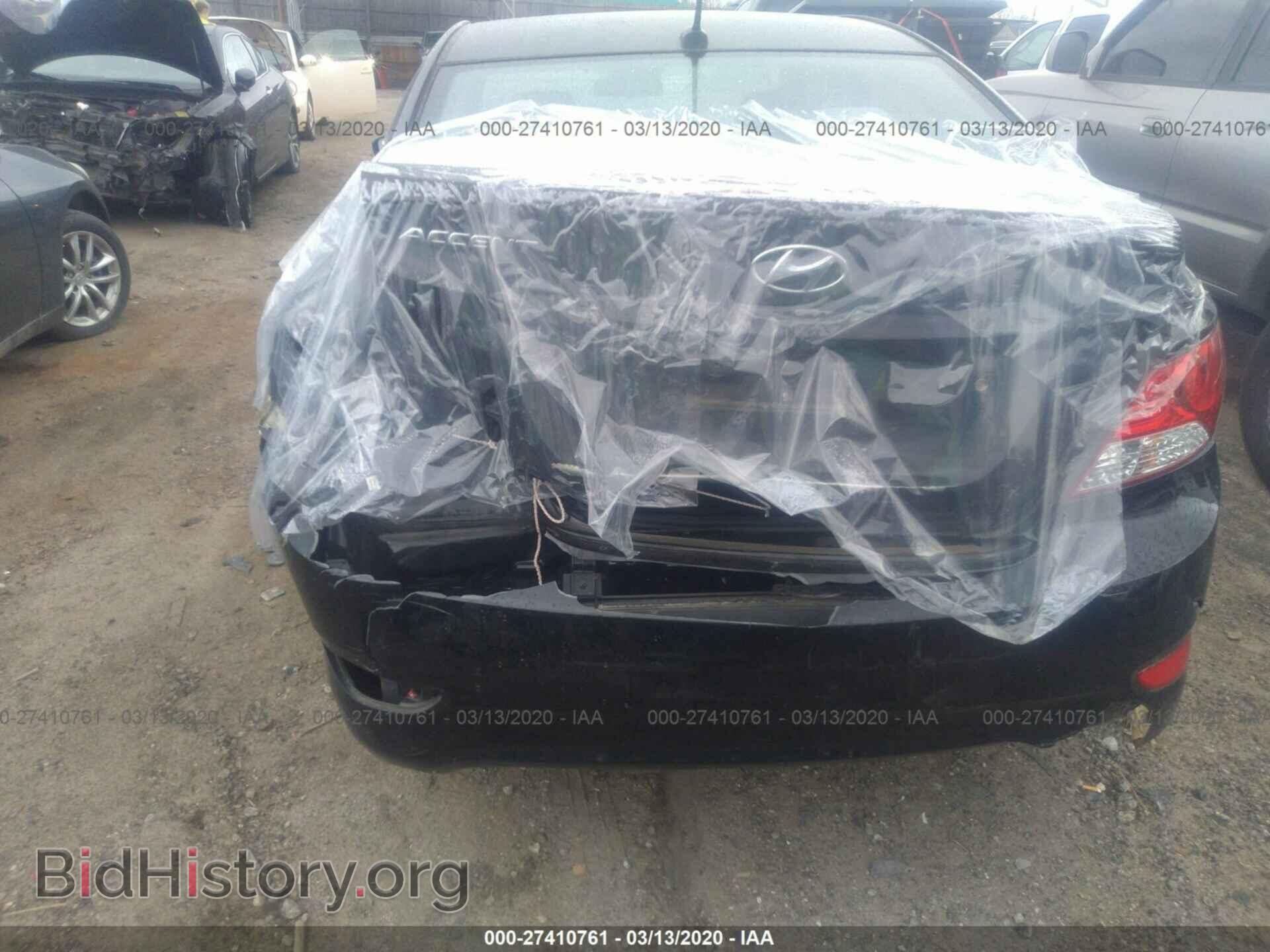 2013 HYUNDAI ACCENT - VIN: KMHCT4AE7DU376338 - Фото 6