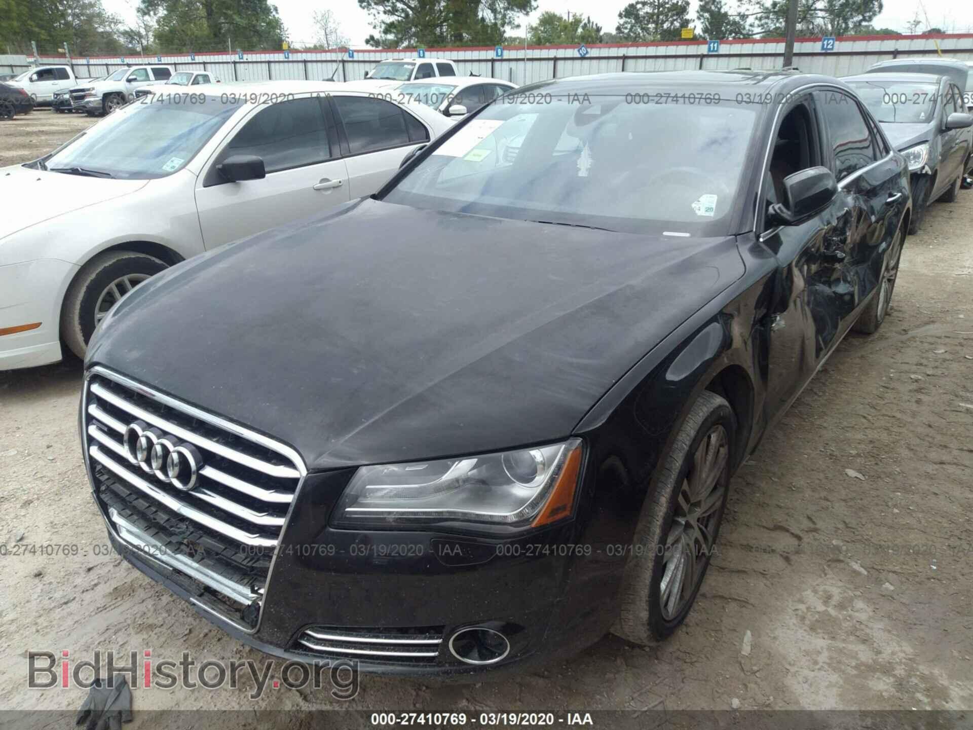 2013 AUDI A8 - VIN: WAURGAFD2DN003247 - Photo 2